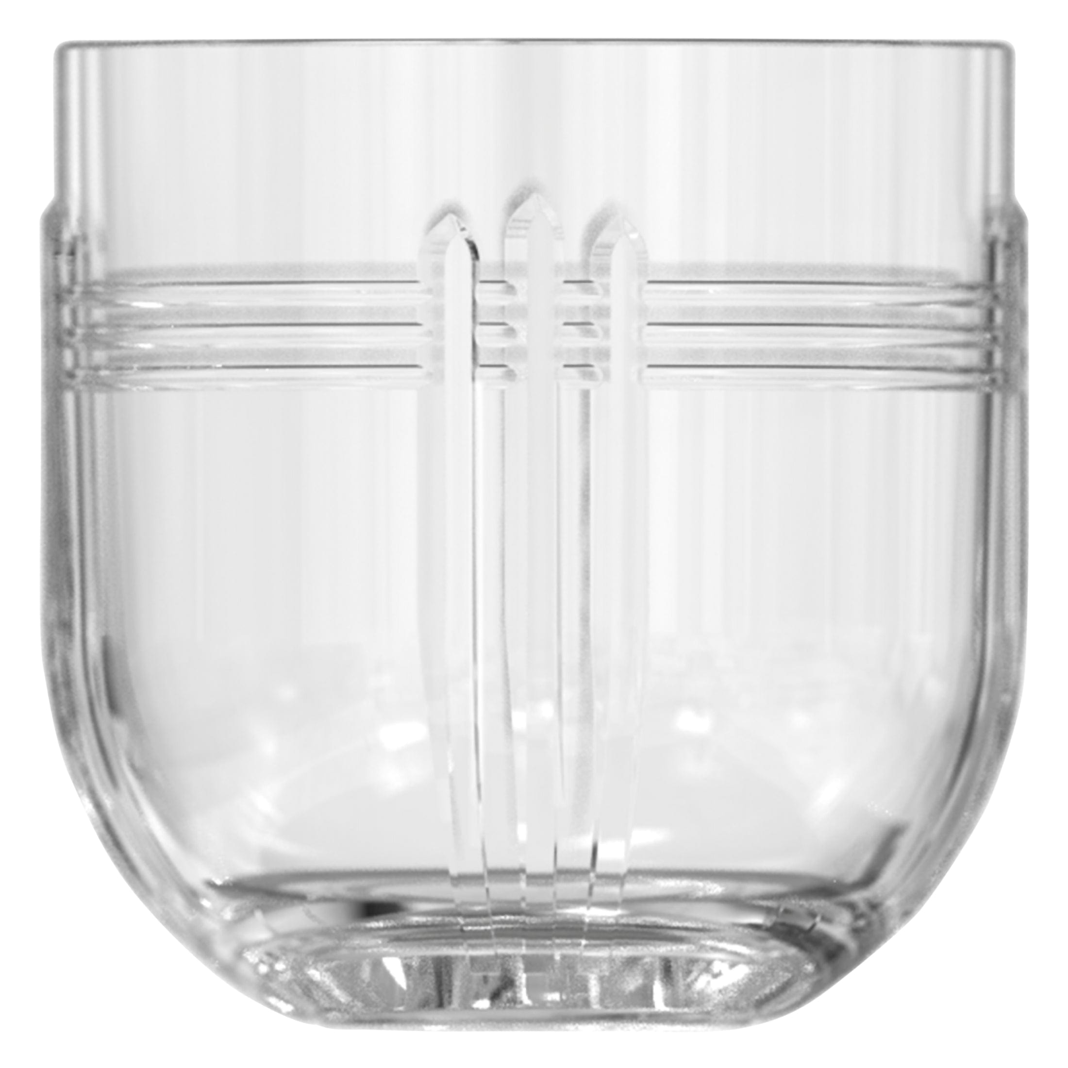 The Gats Clear Soda Lime Double Old Fashion 3.4" x 3.5" / 12oz