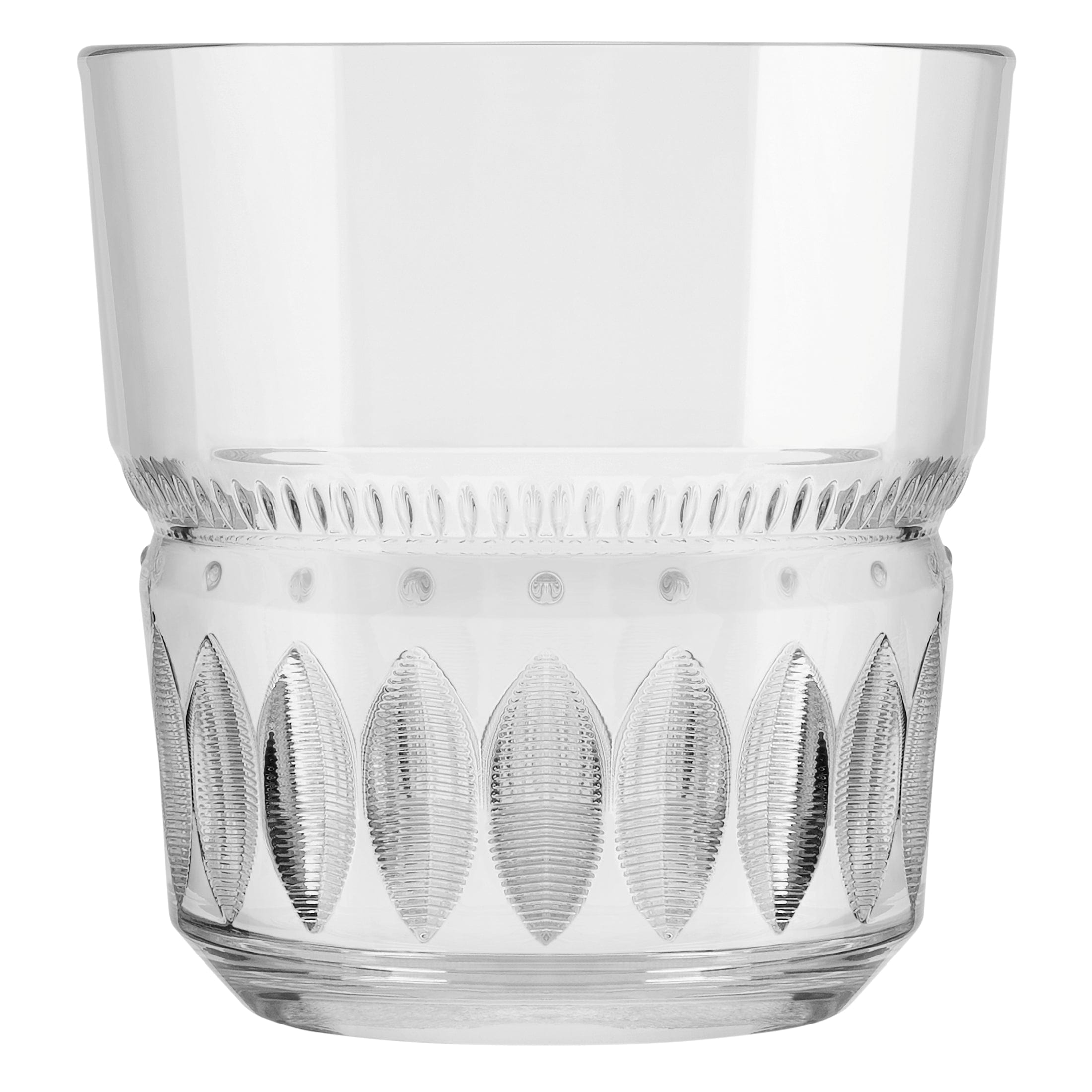 New Era Clear Soda Lime Double Old Fashion 3.6" x 3.7" / 11.75oz