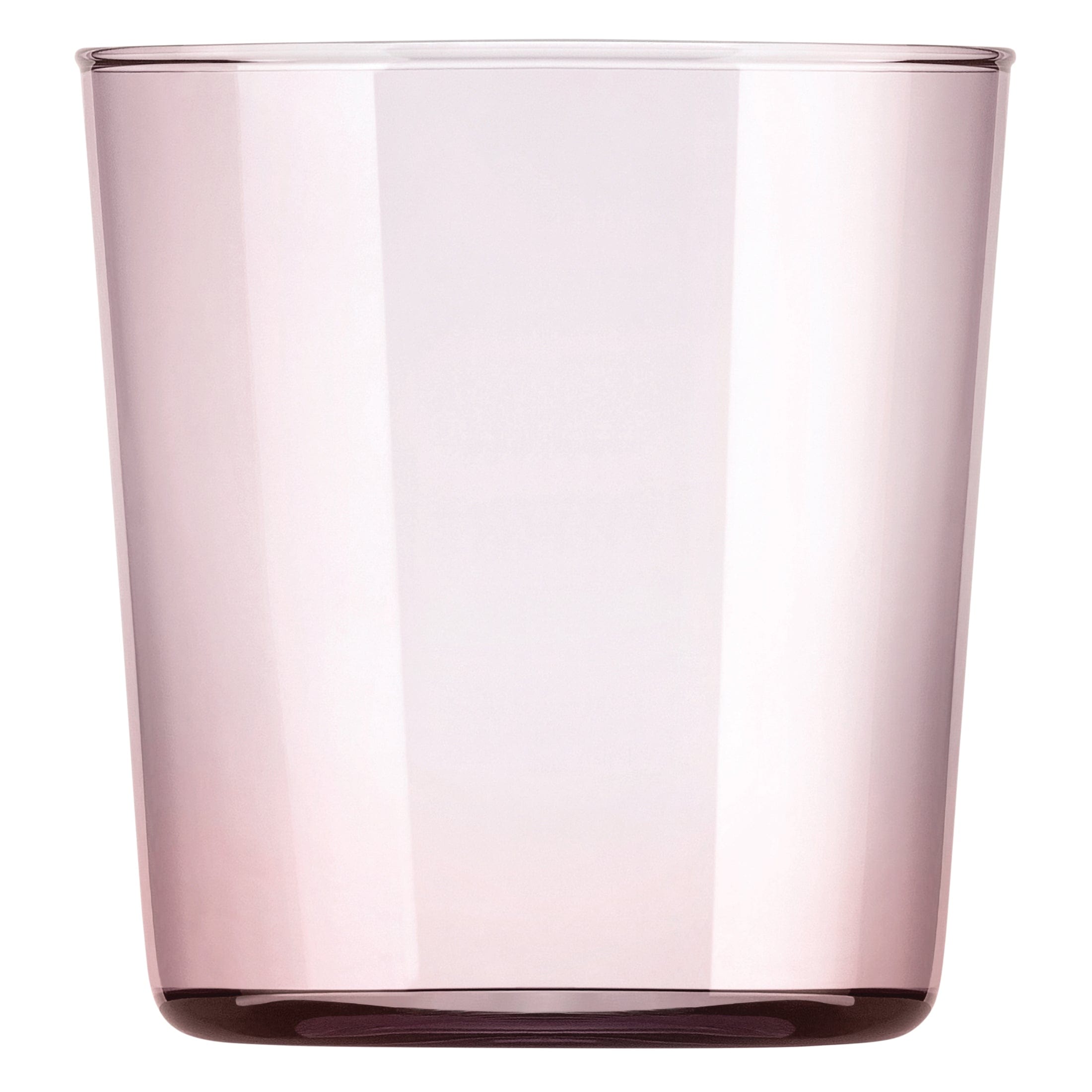 Cidra Color Light Pink Soda Lime Double Old Fashion 3.4" x 3.5" / 13oz