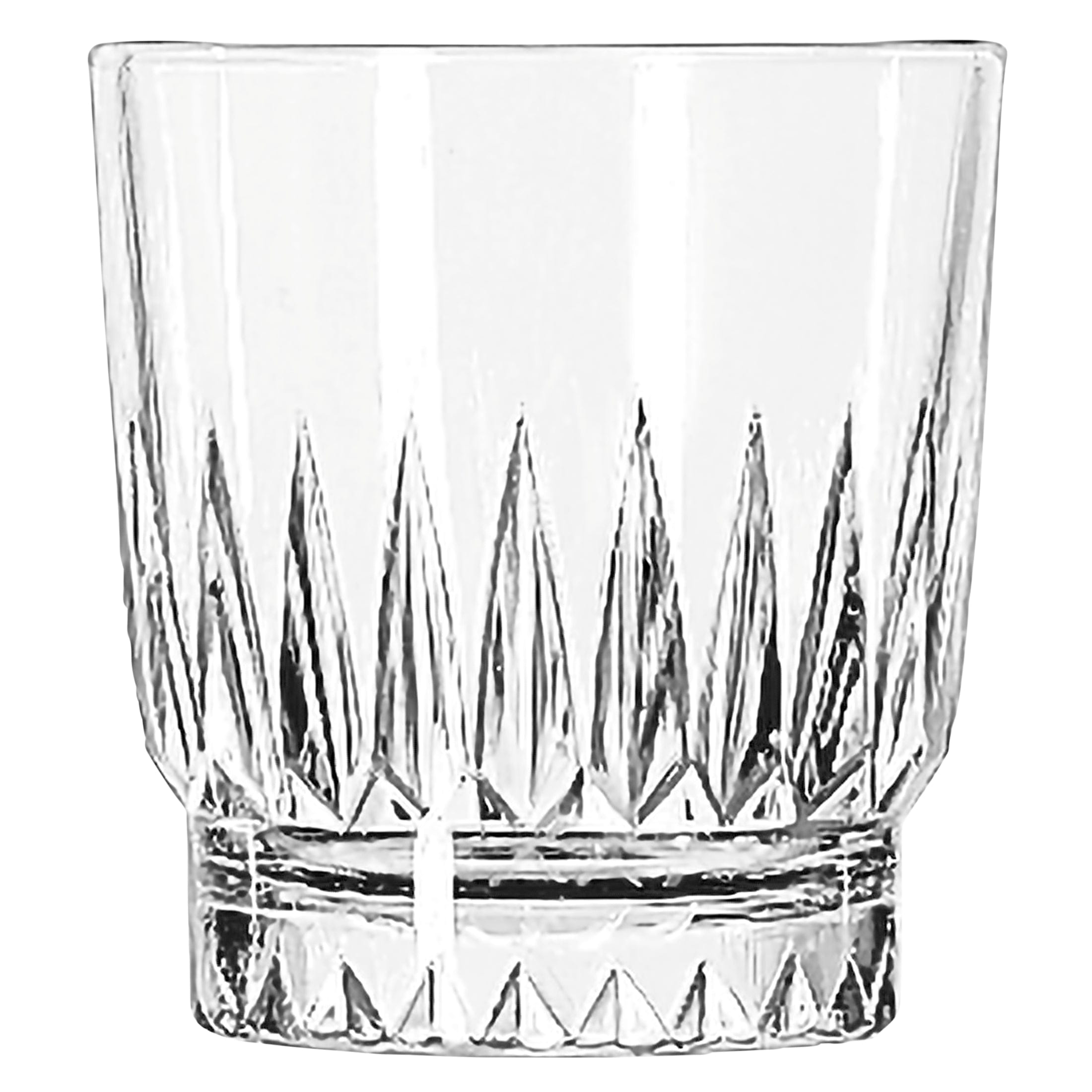 Hampshire Clear Soda Lime Rocks Tumbler 3.1" x 3.4" / 8oz
