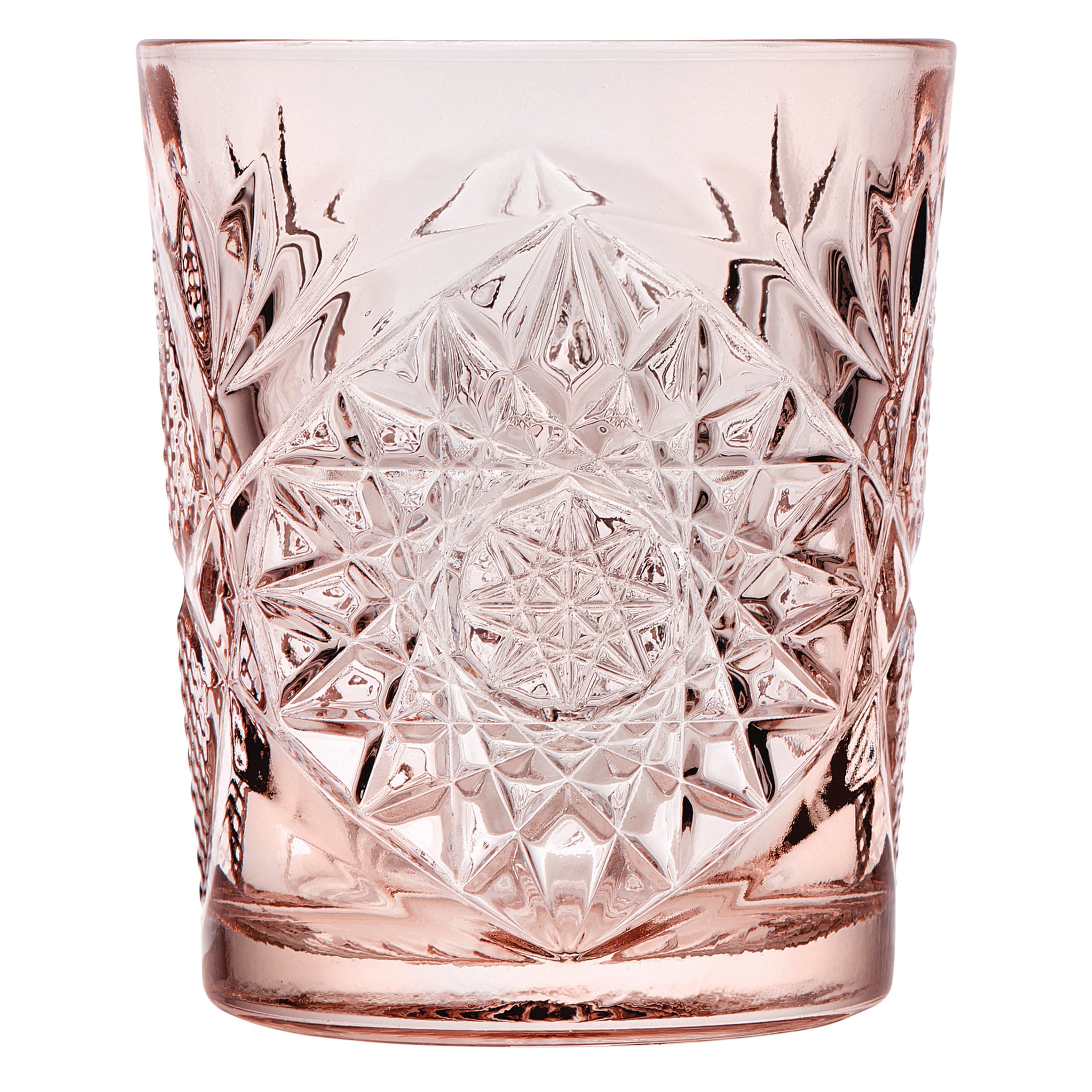 Icon Spring Summer Pink Soda Lime Double Old Fashion 3.5" x 4.2" / 12oz