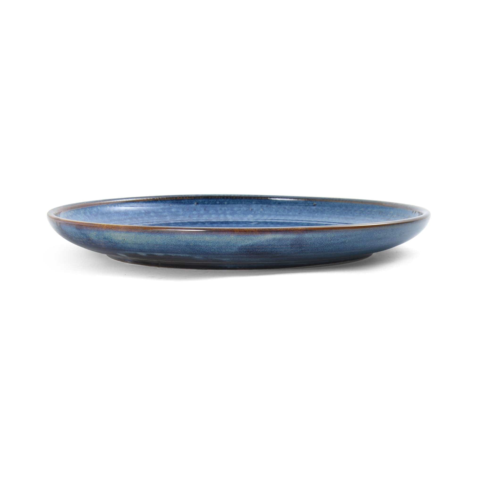 Starlit Porcelain Coupe Plate 11" Blue