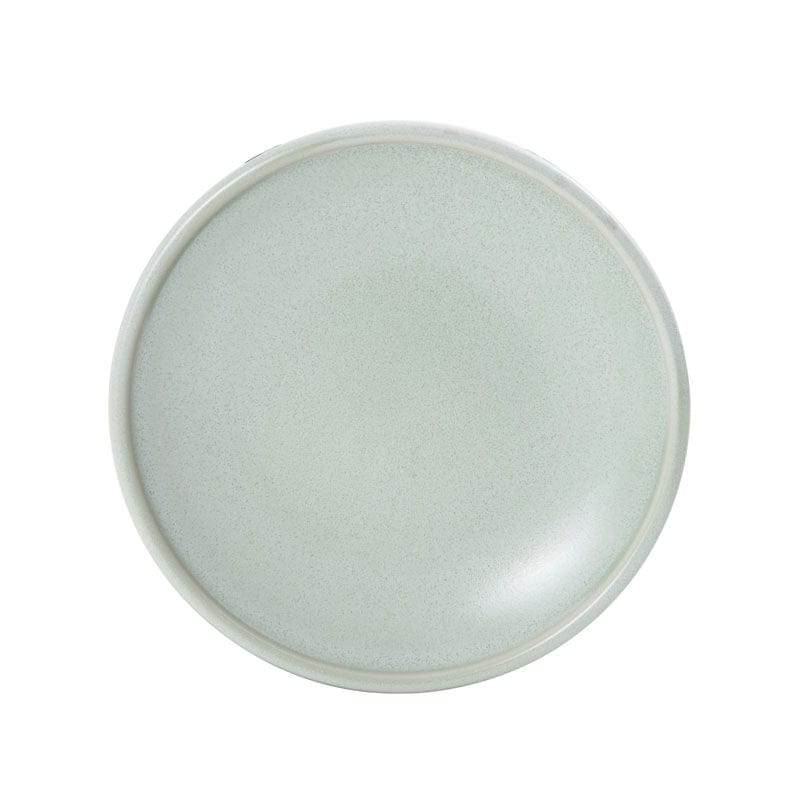 Jade Porcelain Coupe Plate 7.25" Green