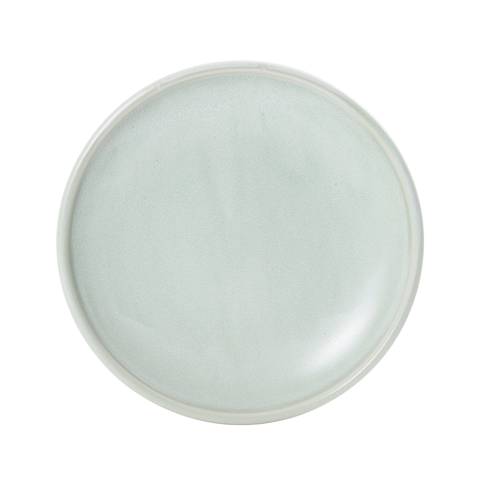 Jade Porcelain Coupe Plate 8" Green