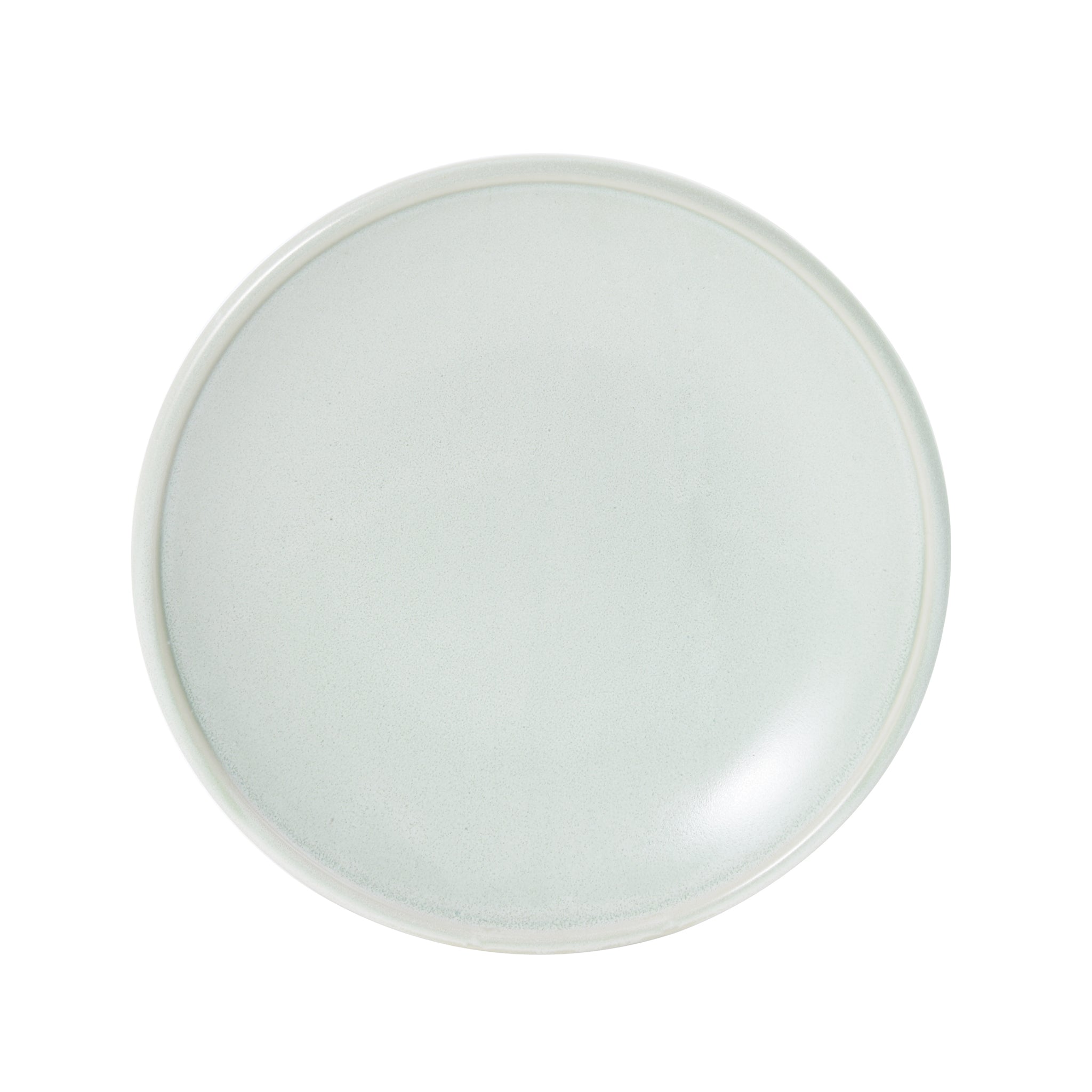 Jade Porcelain Coupe Plate 9.25" Green