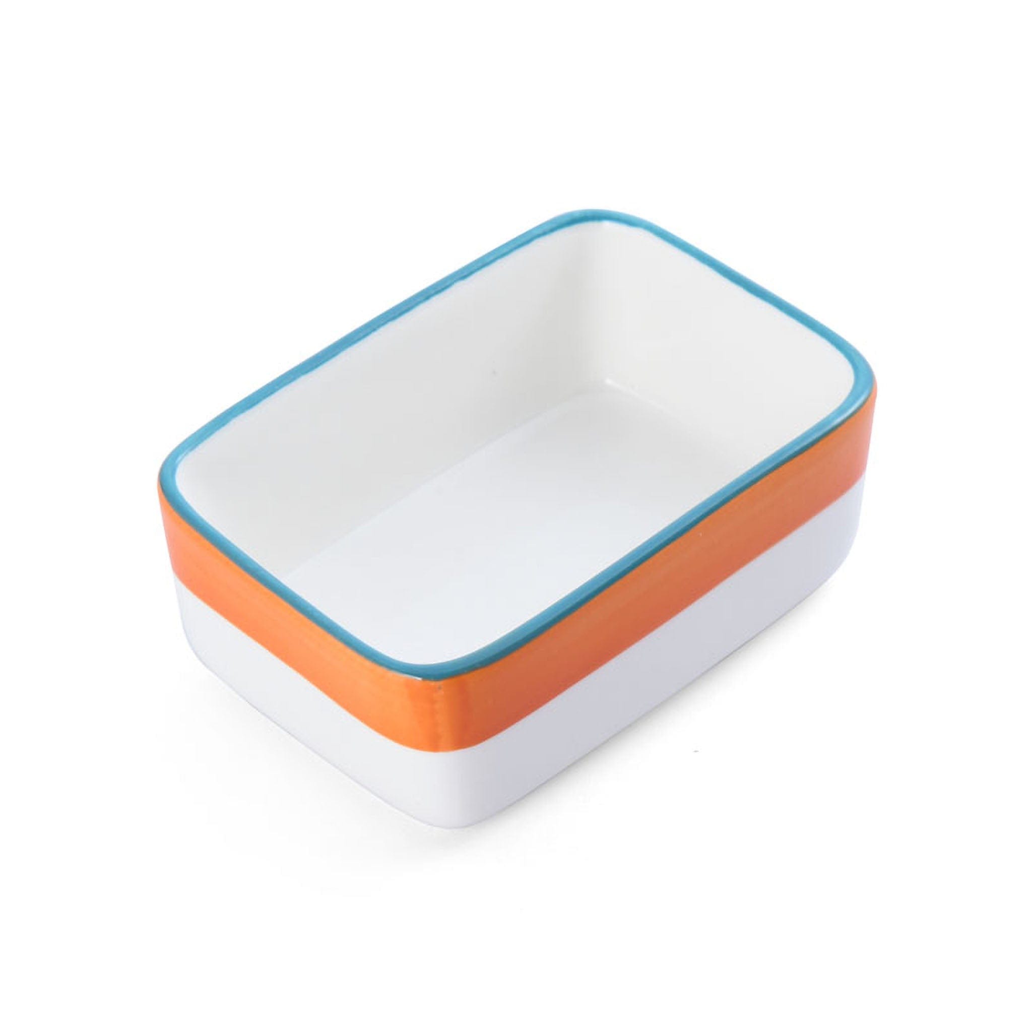 Bistro Sunday Brunch Porcelain Sugar Holder 4" Orange