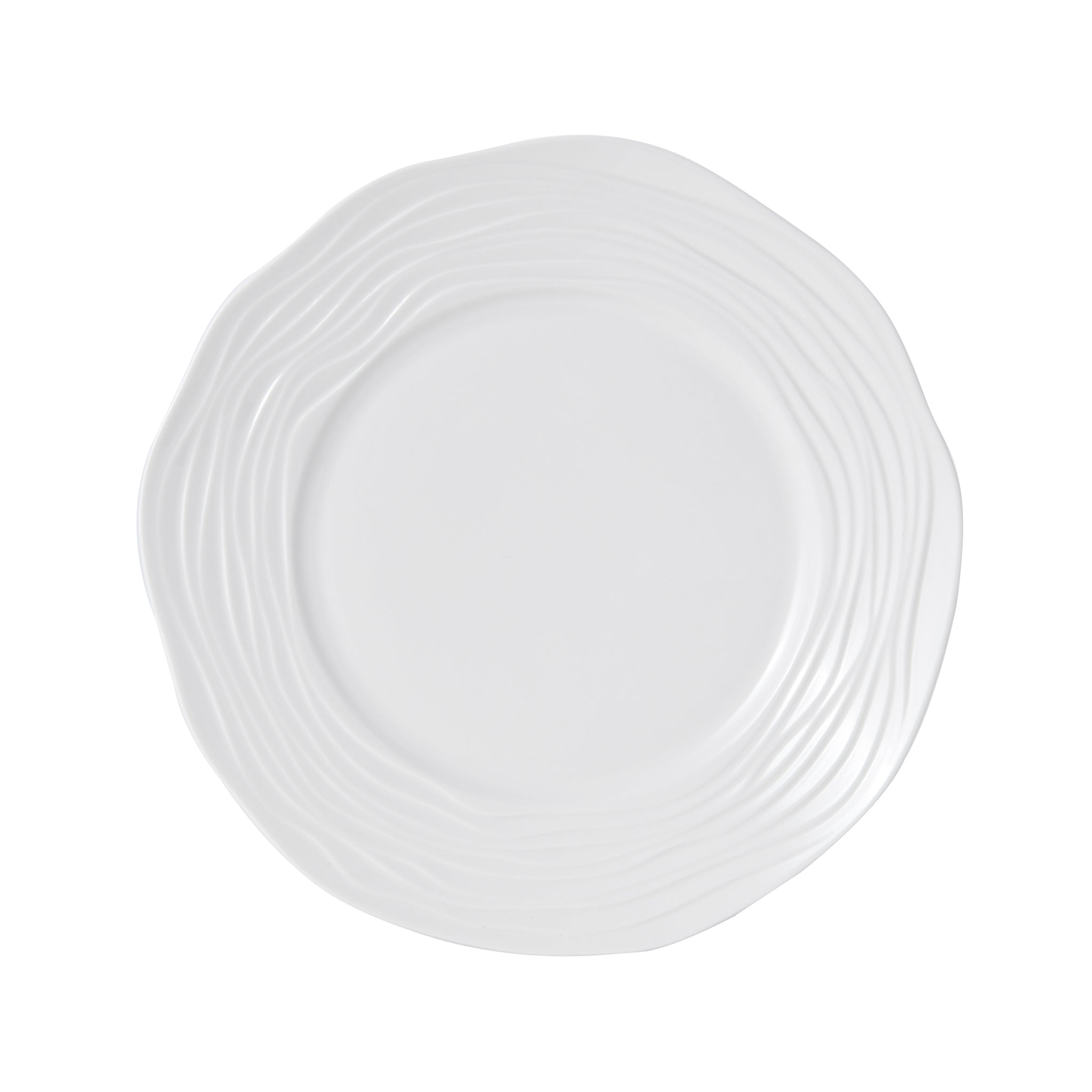 Camilla Porcelain Plate 7.5" Bright White