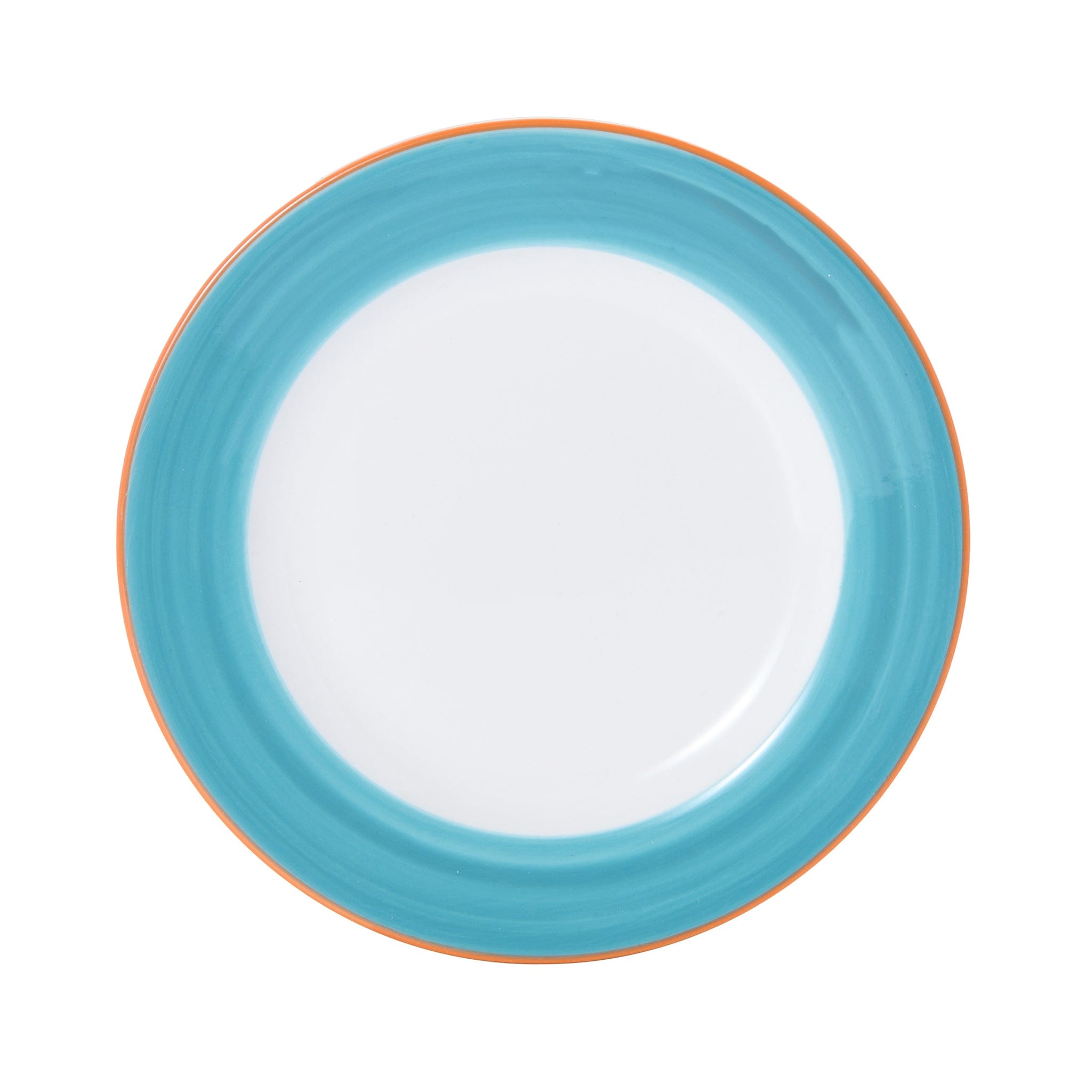 Bistro Sunday Brunch Porcelain Plate 7" Turquoise #color_turquoise