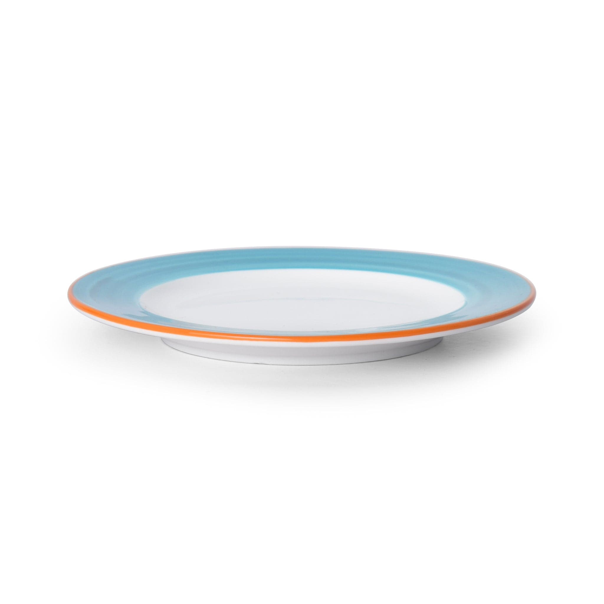 Bistro Sunday Brunch Porcelain Plate 7" Turquoise #color_turquoise