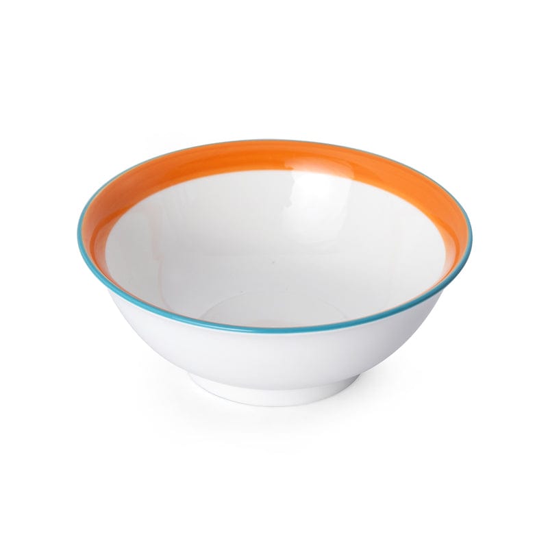 Bistro Sunday Brunch Porcelain Bowl 7.3" / 30oz Orange #color_orange