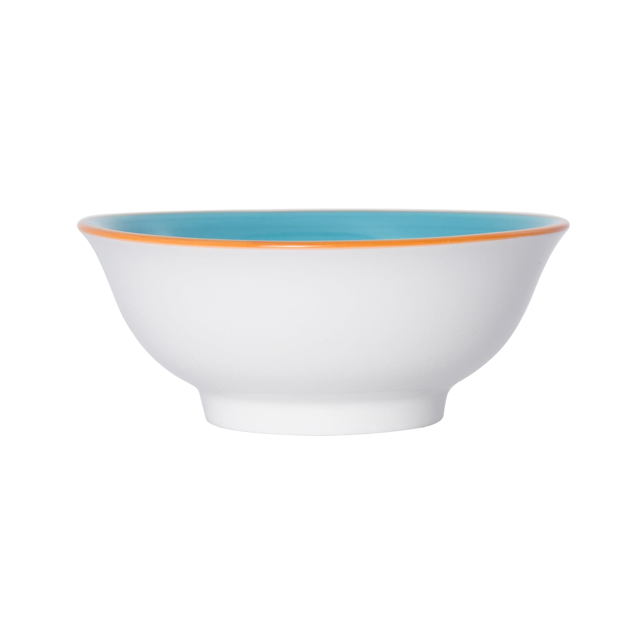 Bistro Sunday Brunch Porcelain Bowl 5.3" / 13oz Turquoise #color_turquoise