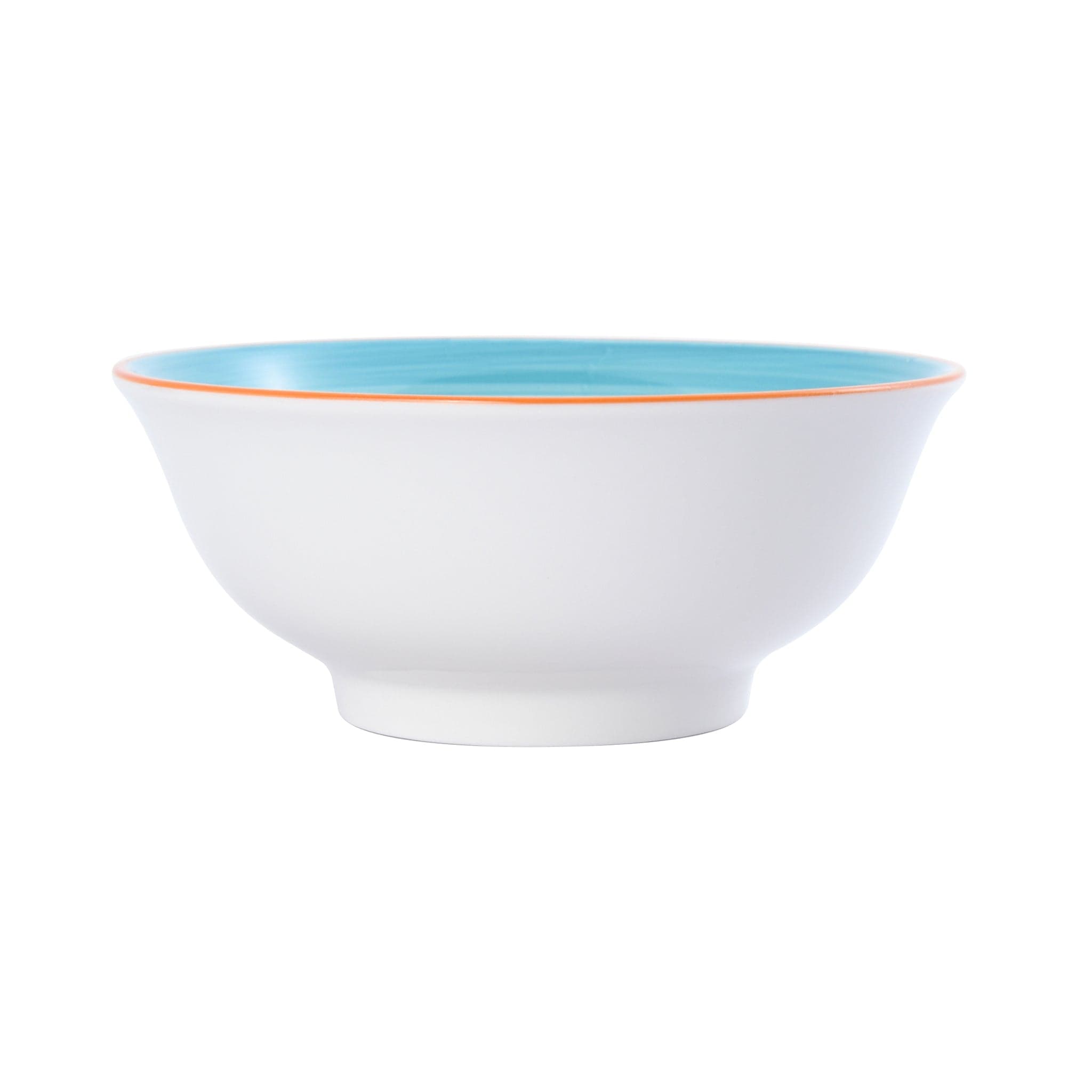 Bistro Sunday Brunch Porcelain Bowl 6.3" / 24oz Turquoise #color_turquoise