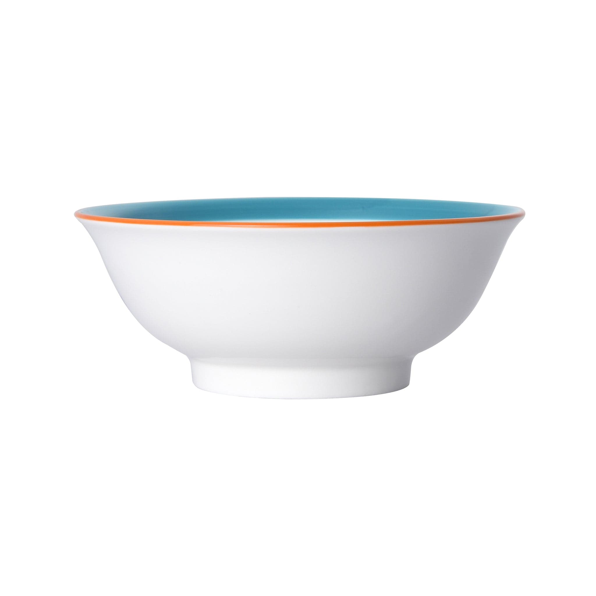 Bistro Sunday Brunch Porcelain Bowl 7.3" / 30oz Turquoise #color_turquoise