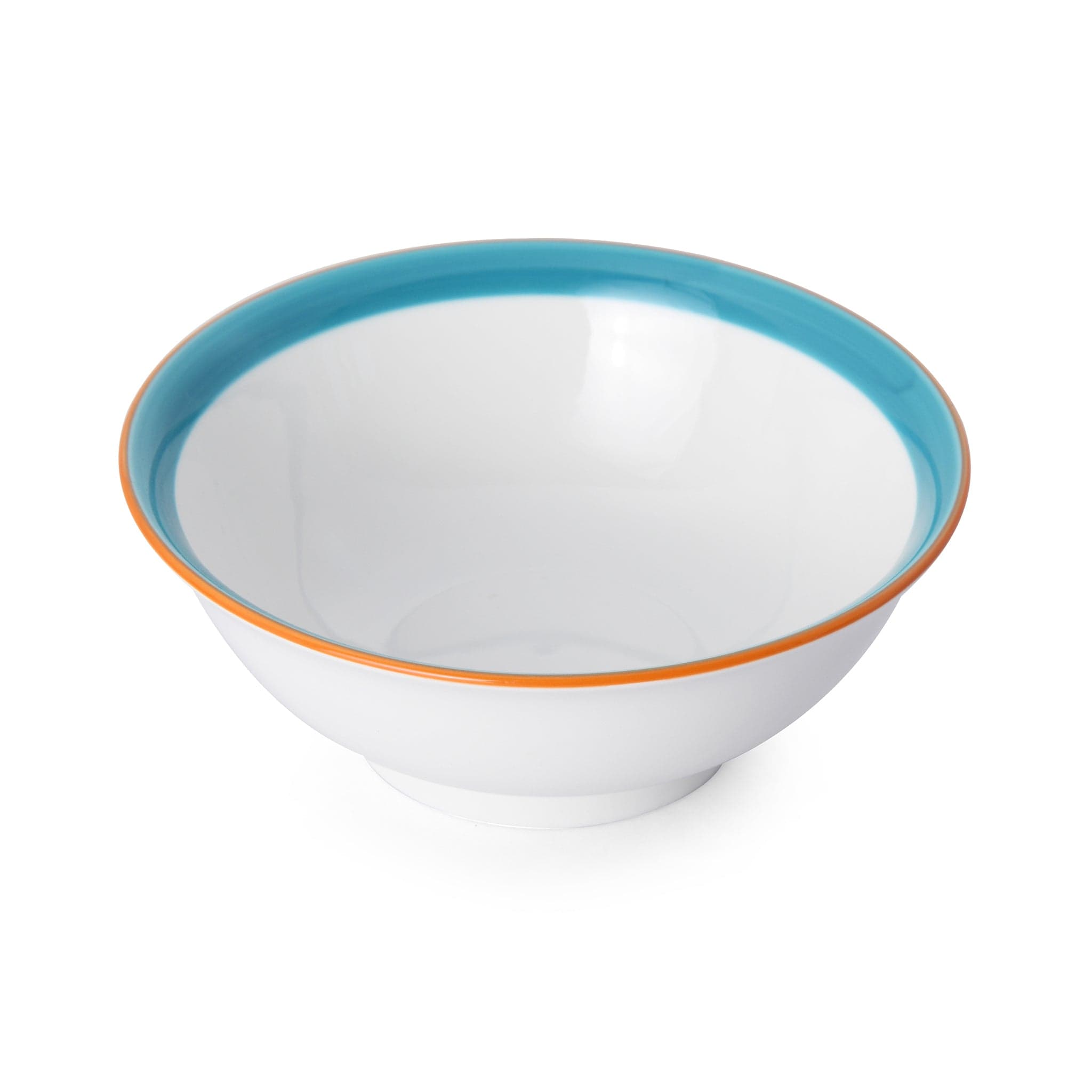 Bistro Sunday Brunch Porcelain Bowl 7.3" / 30oz Turquoise  #color_turquoise