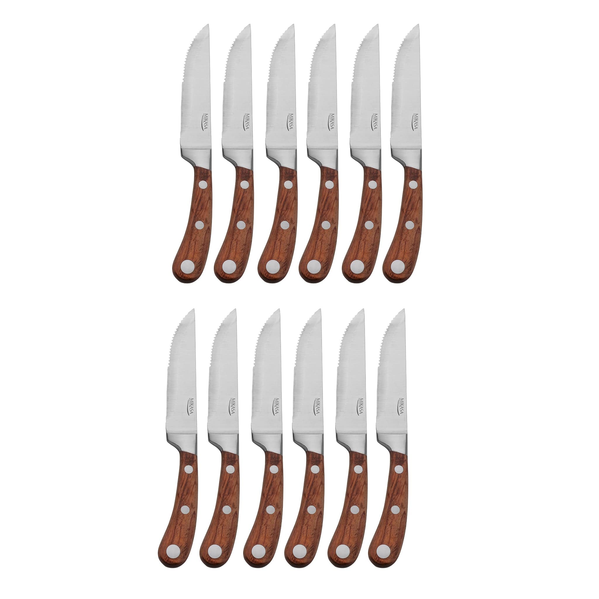Park Slope 18/10 Steak Knife 7.8" Brown