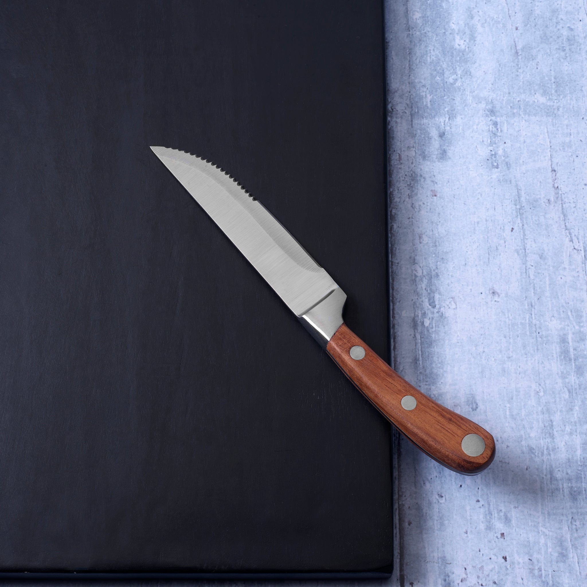 Park Slope 18/10 Steak Knife 7.8" Brown