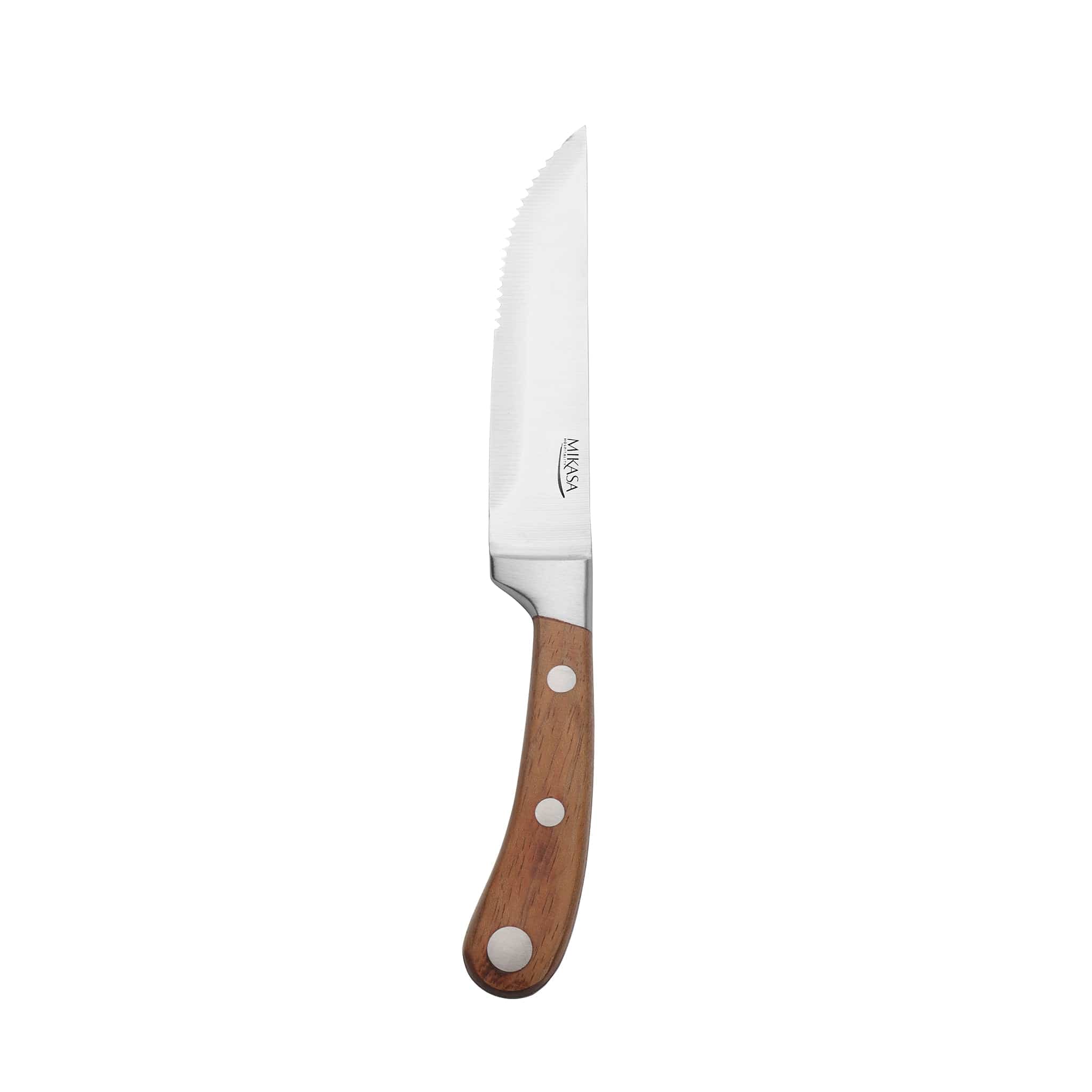 Park Slope 18/10 Steak Knife 7.8" Brown