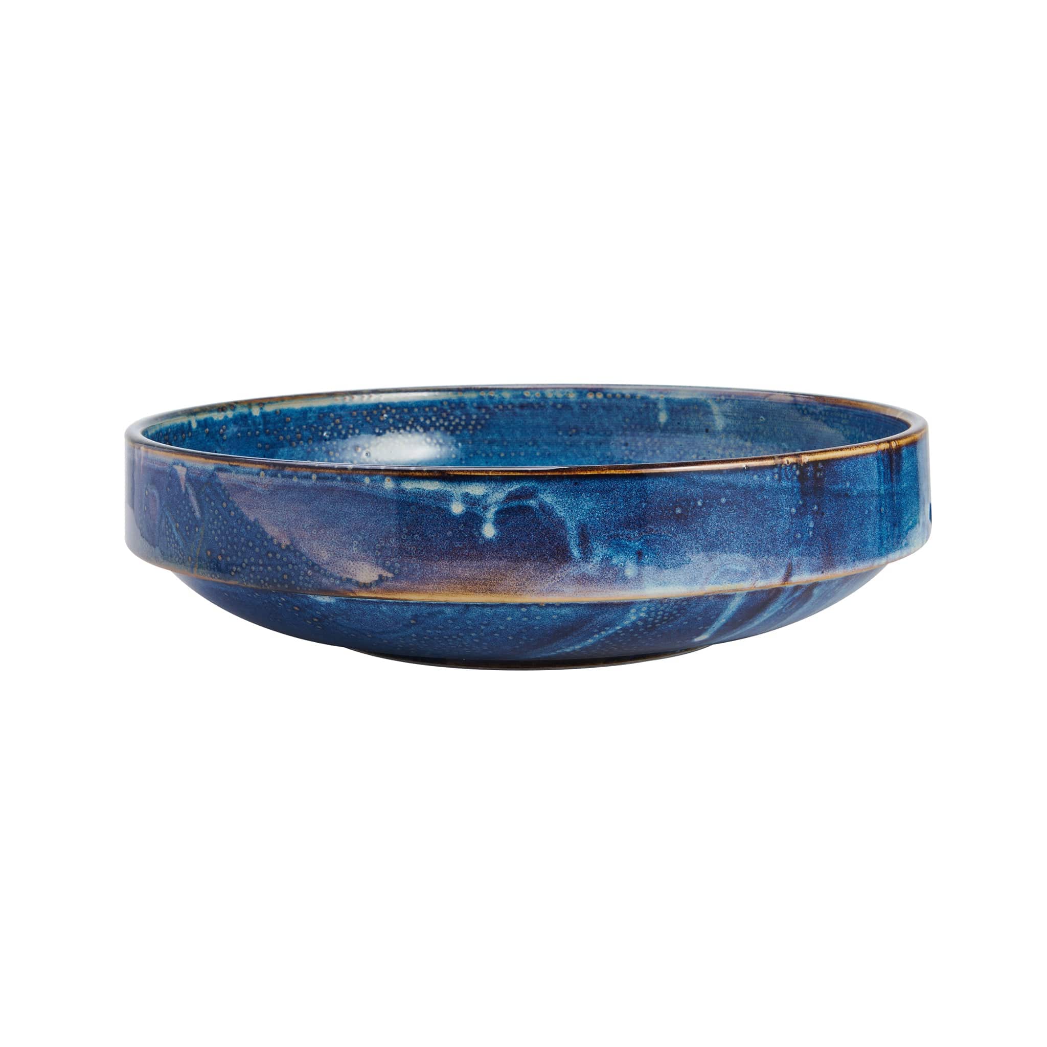 Starlit Porcelain Stackable Bowl 14" / 202.9oz Blue