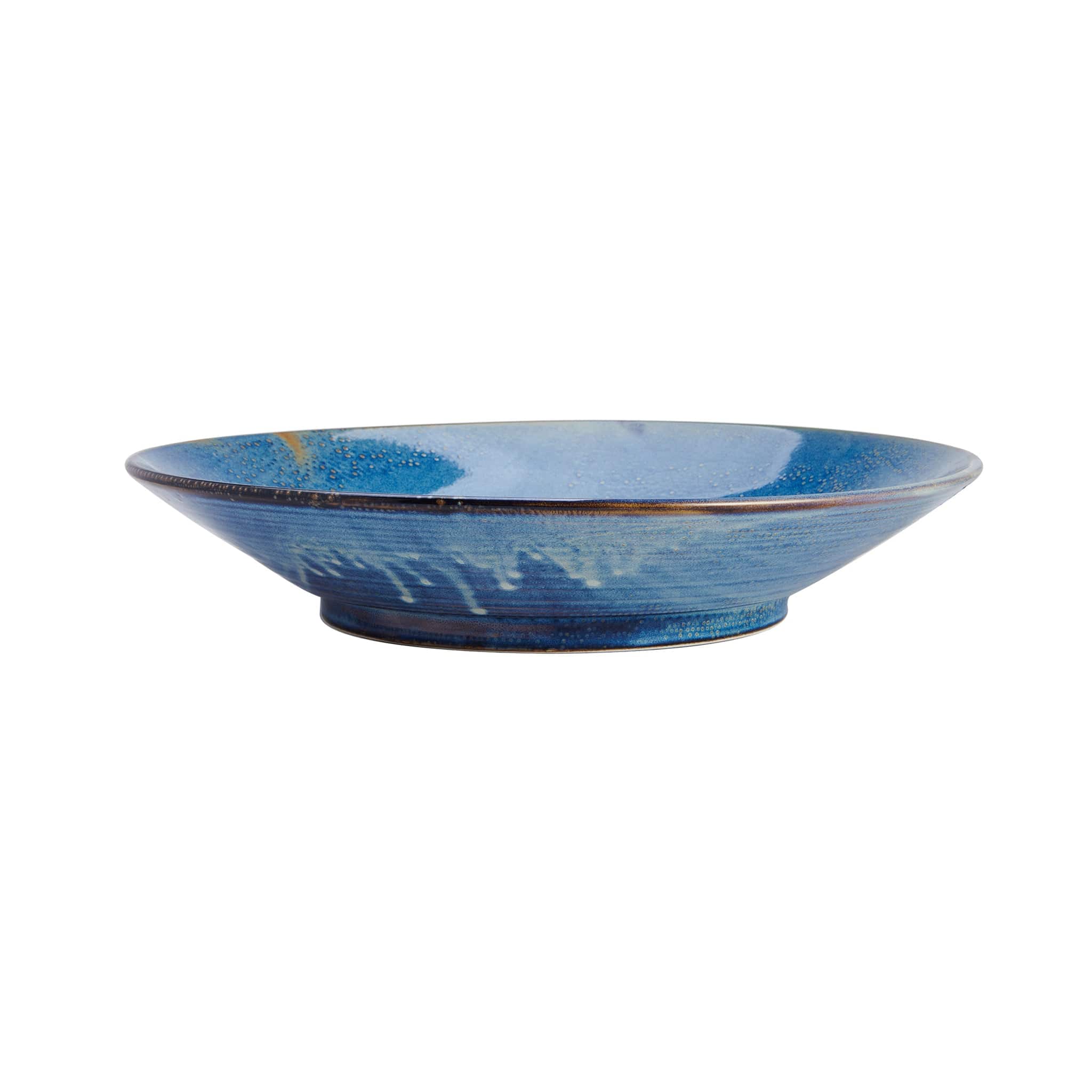 Starlit Porcelain Plate 18" Blue