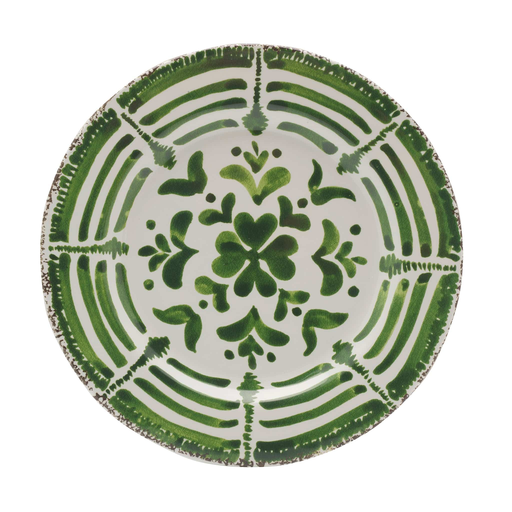 Merenda Melamine Plate 11" Green #color_green