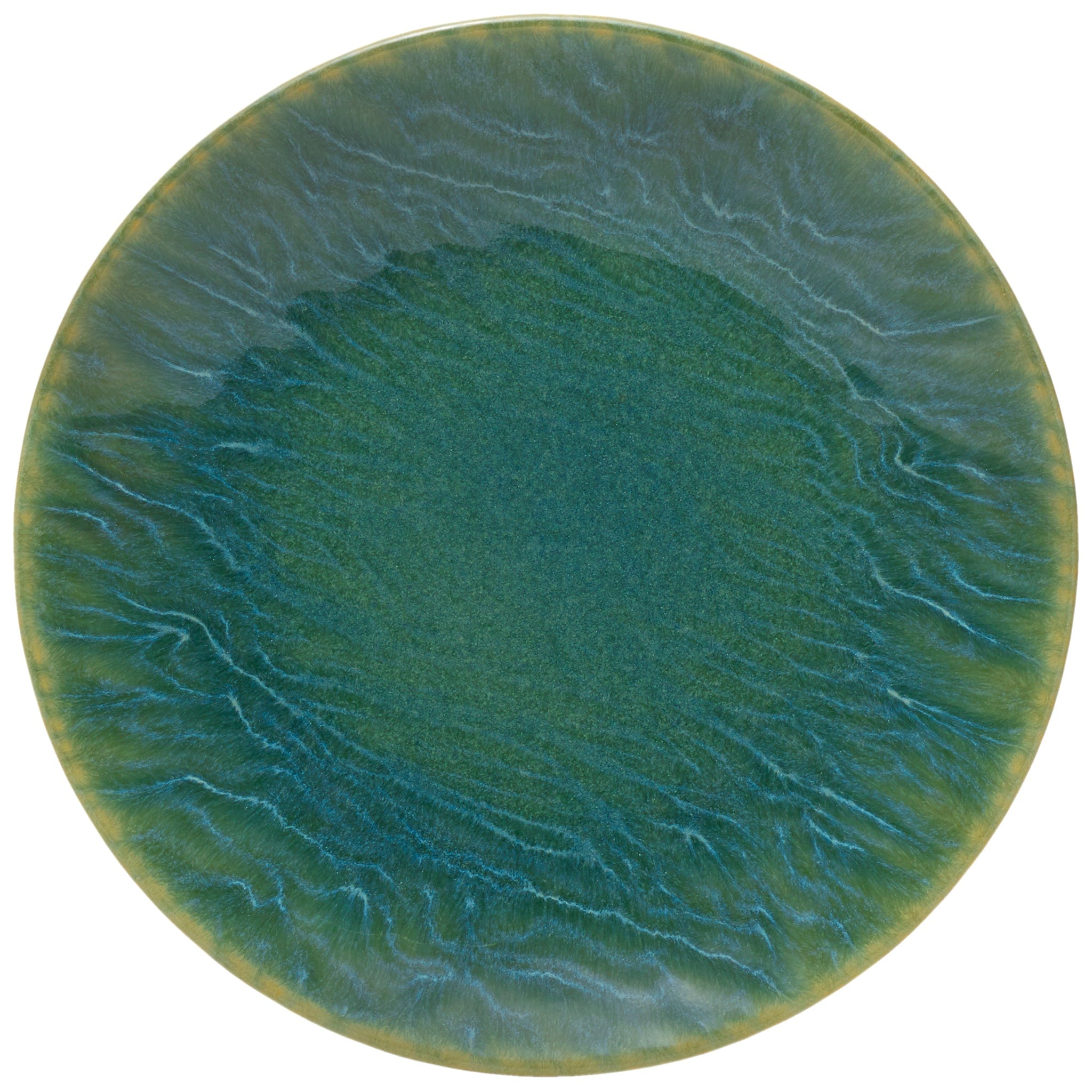 Hera Stoneware Deep Plate 9" Turquoise