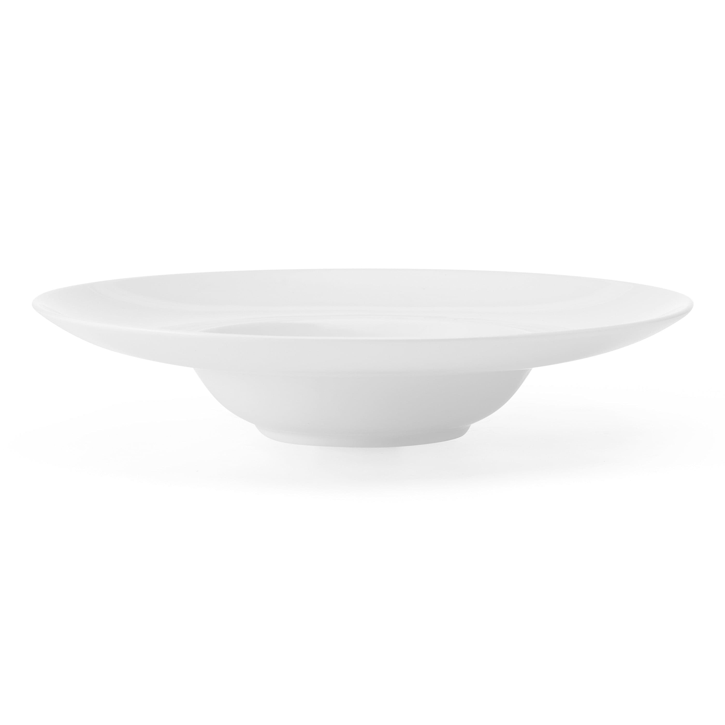 Specials Porcelain Deep Round Plate 11" White