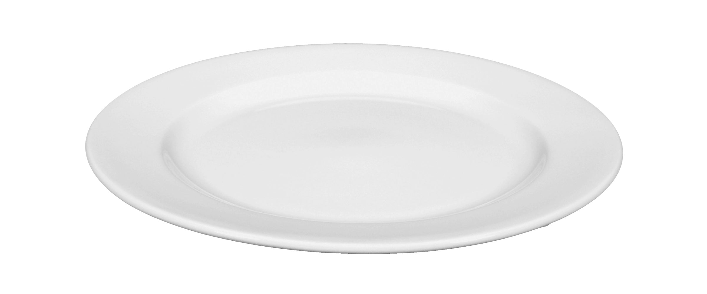 Meran White Porcelain Plate 6.8"