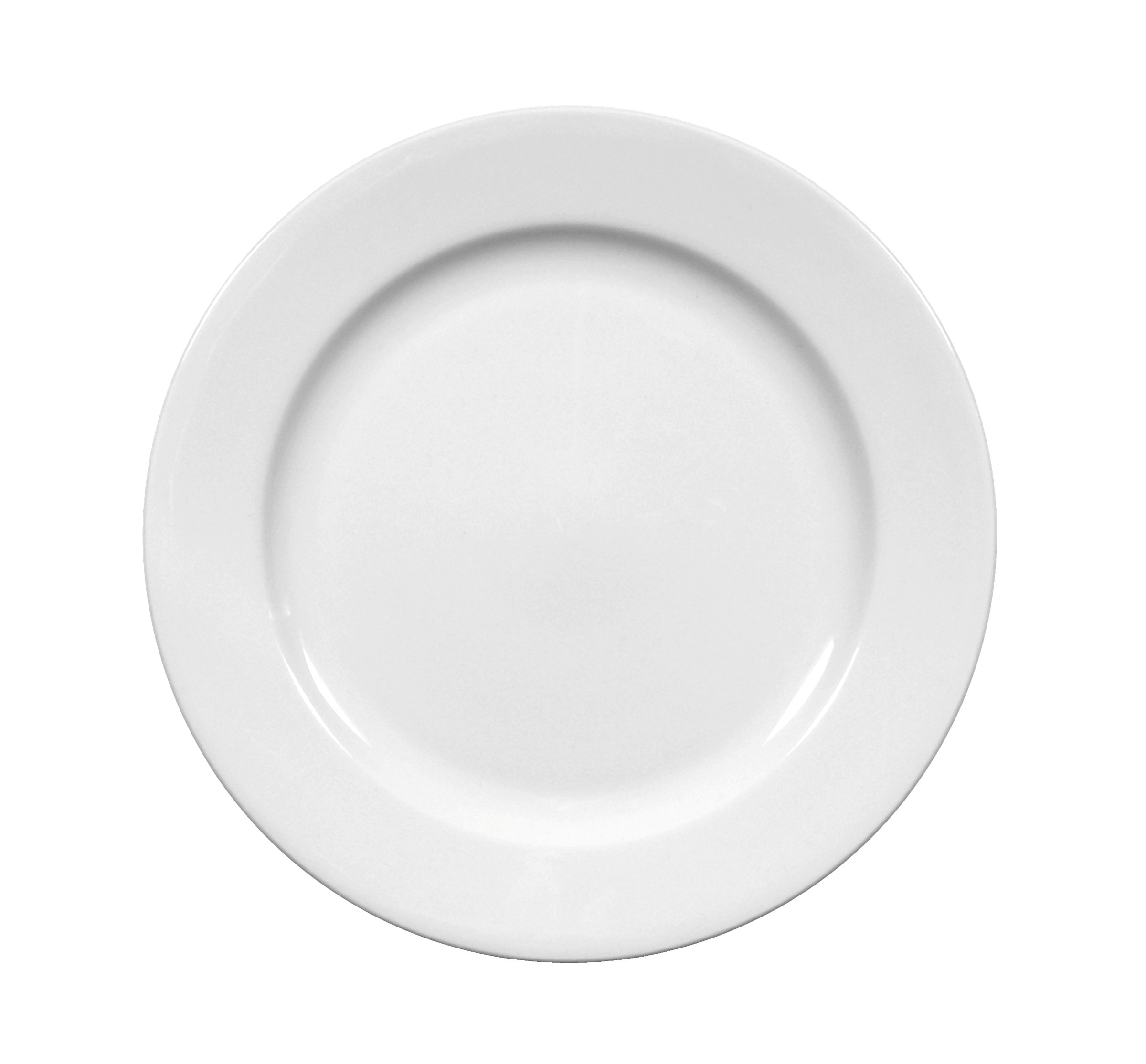 Meran White Porcelain Plate 6.8"