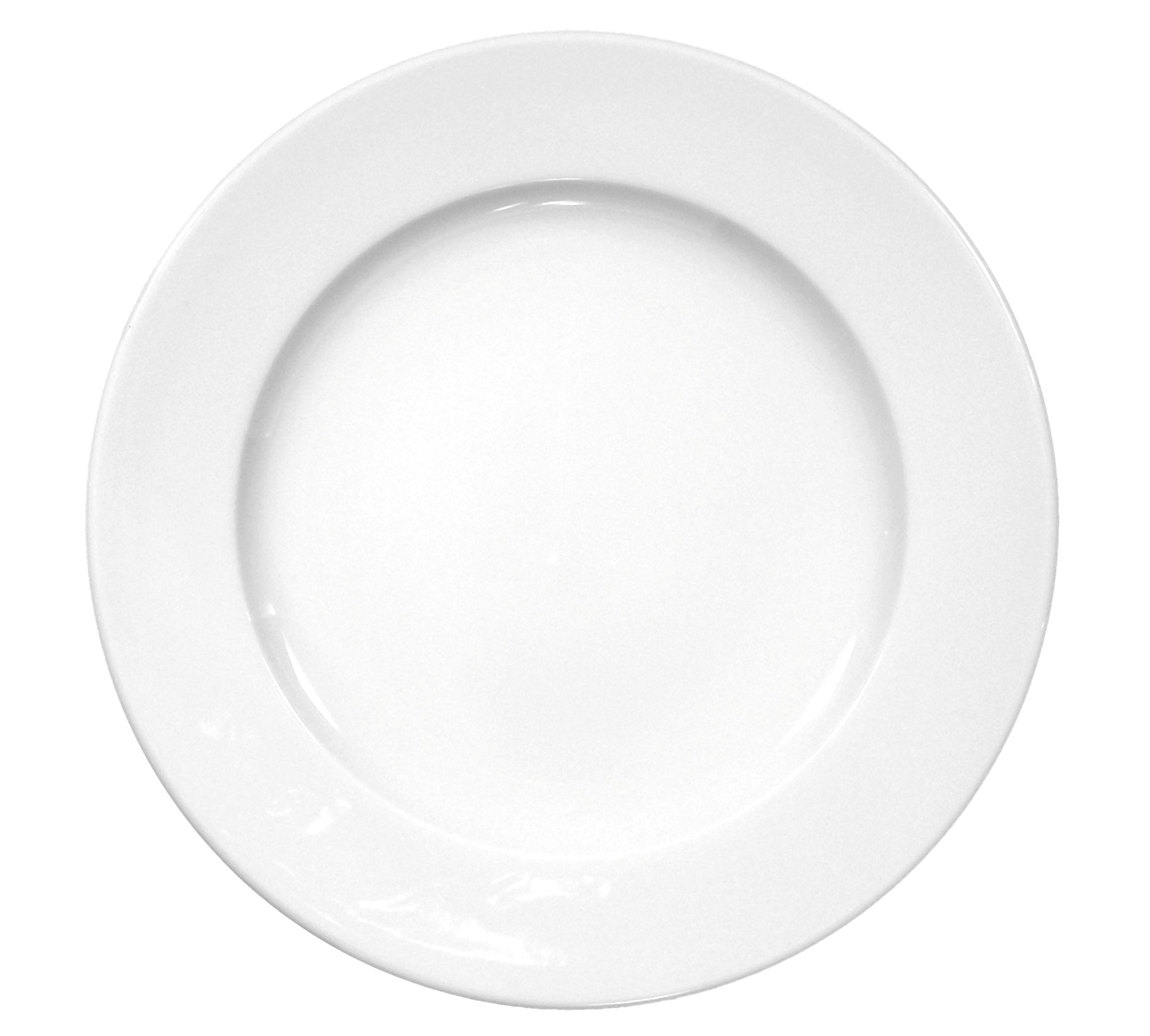 Meran White Porcelain Plate 11.1"