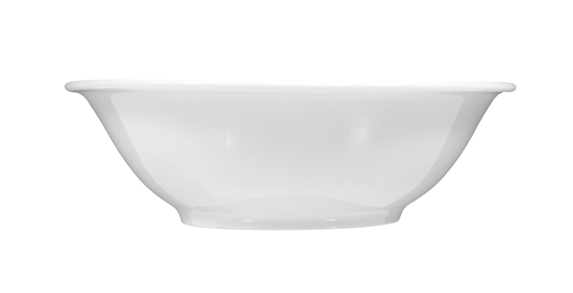 Meran White Porcelain Bowl 6.3"