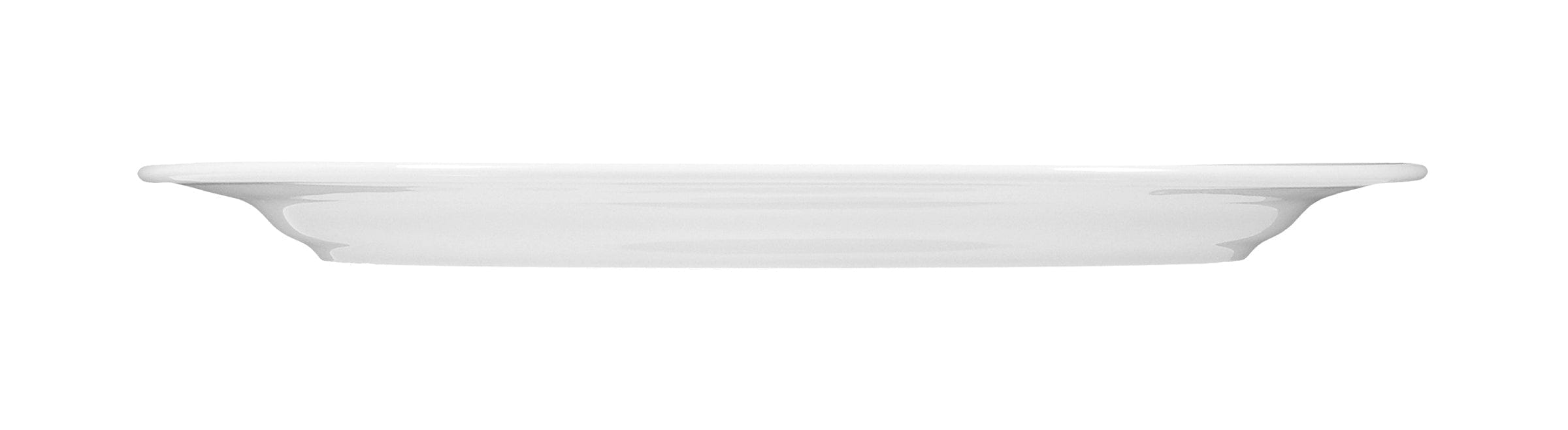 Meran White Porcelain Oval Platter  11" x 8.3"