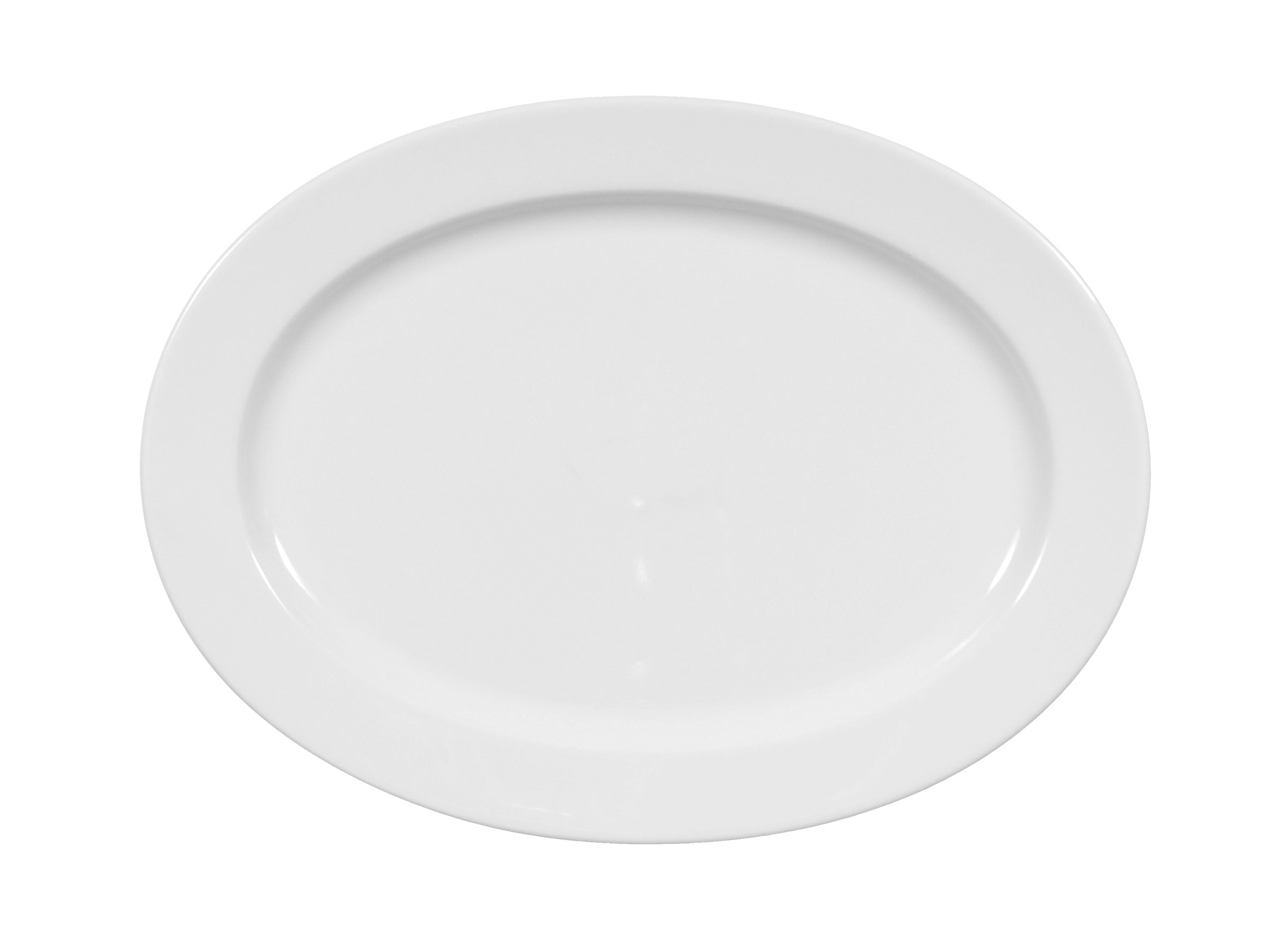 Meran White Porcelain Oval Platter  11" x 8.3"