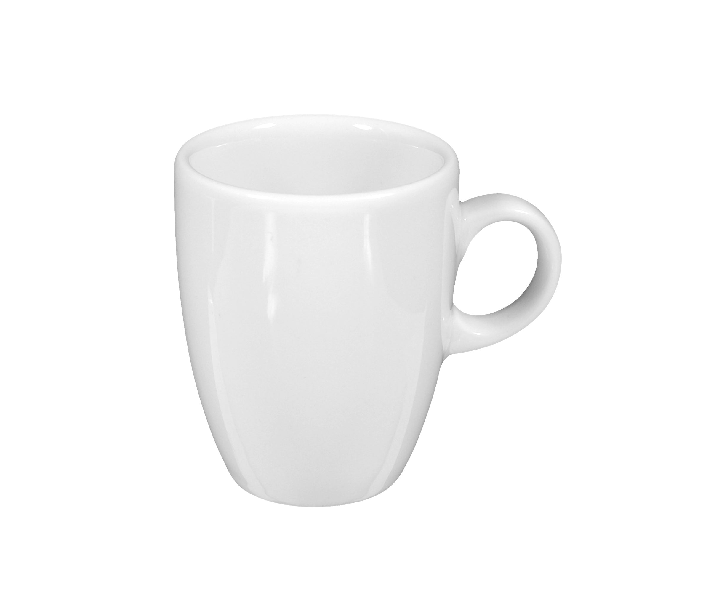 Meran White Porcelain Cup 3" / 3 oz
