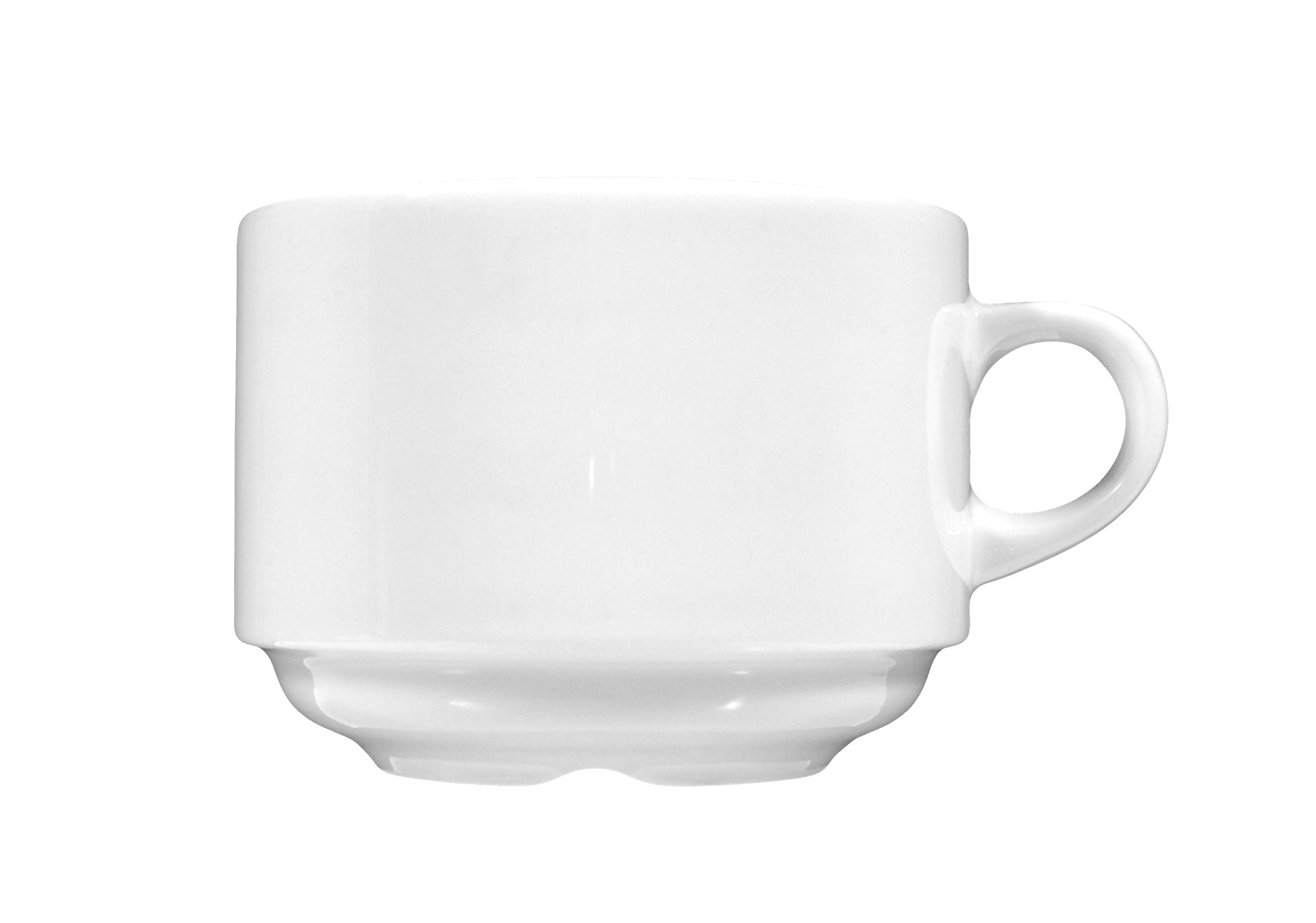 Meran White Porcelain Cup 3.4" / 8.4 oz