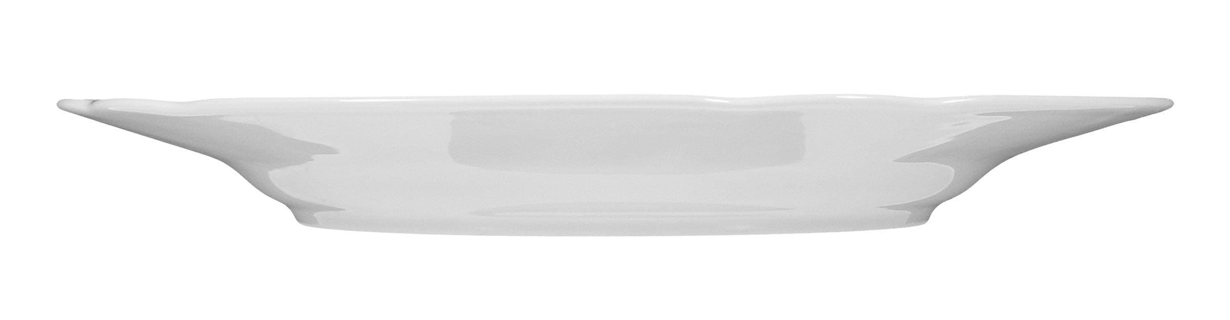 Salzburg White Porcelain Plate 10.6"
