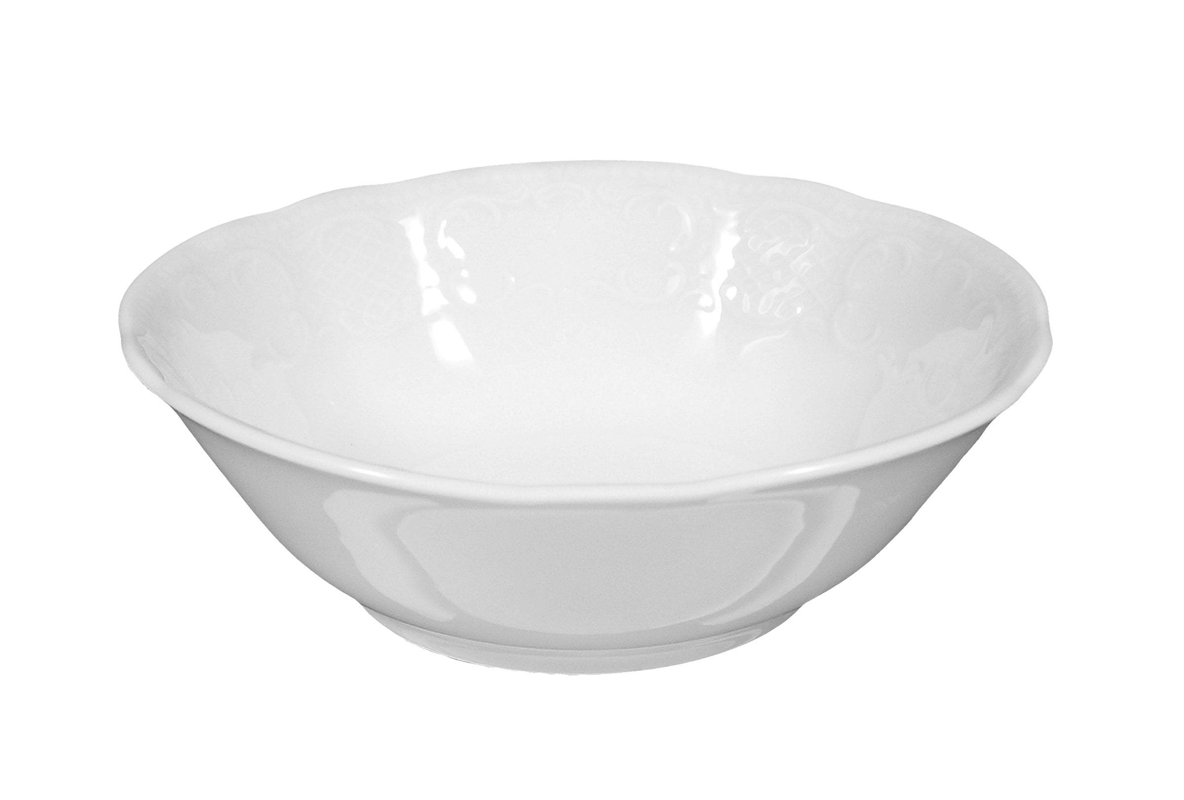 Salzburg White Porcelain Bowl 5.9"