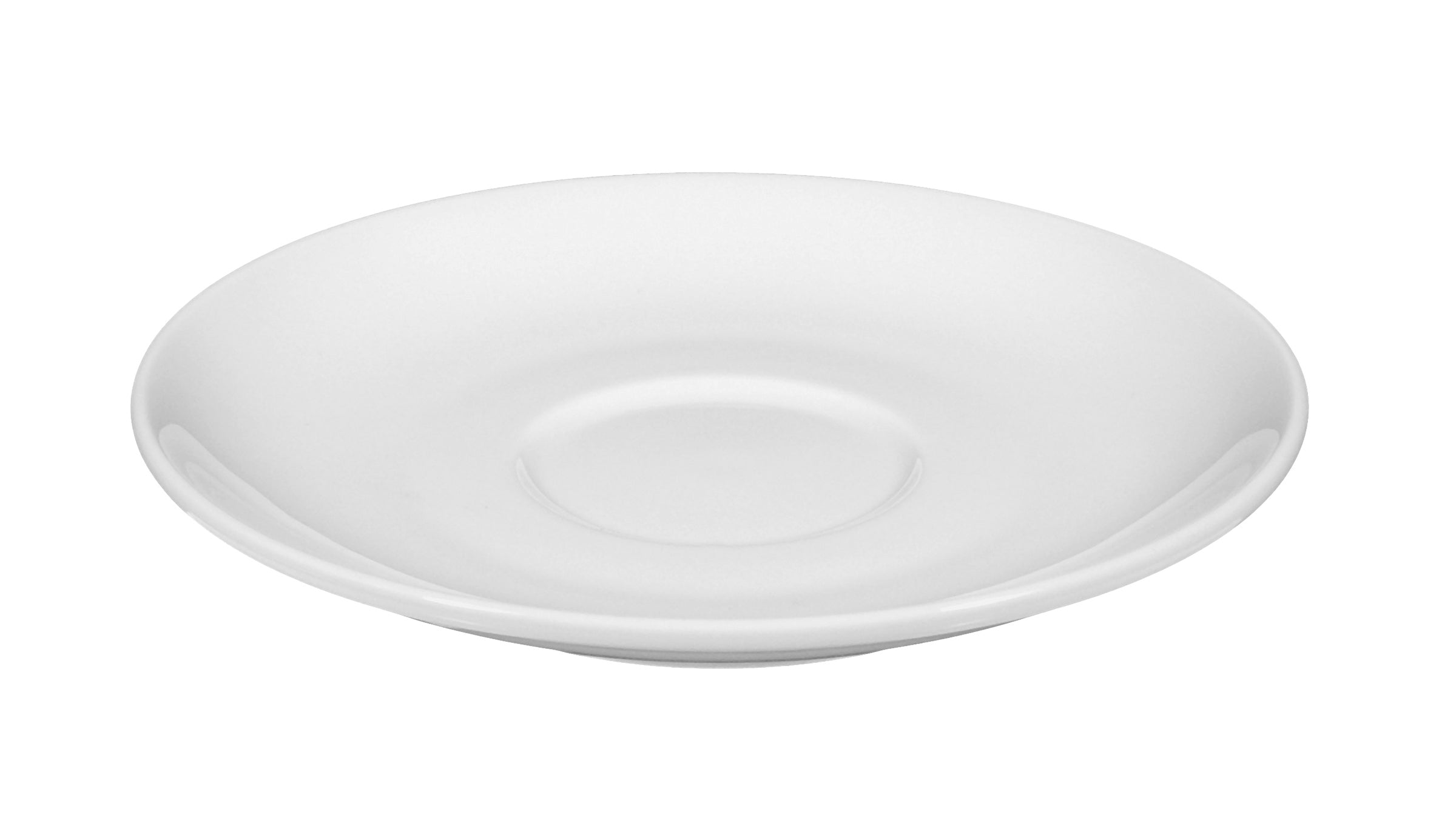 Meran White Porcelain Saucer 6.3"