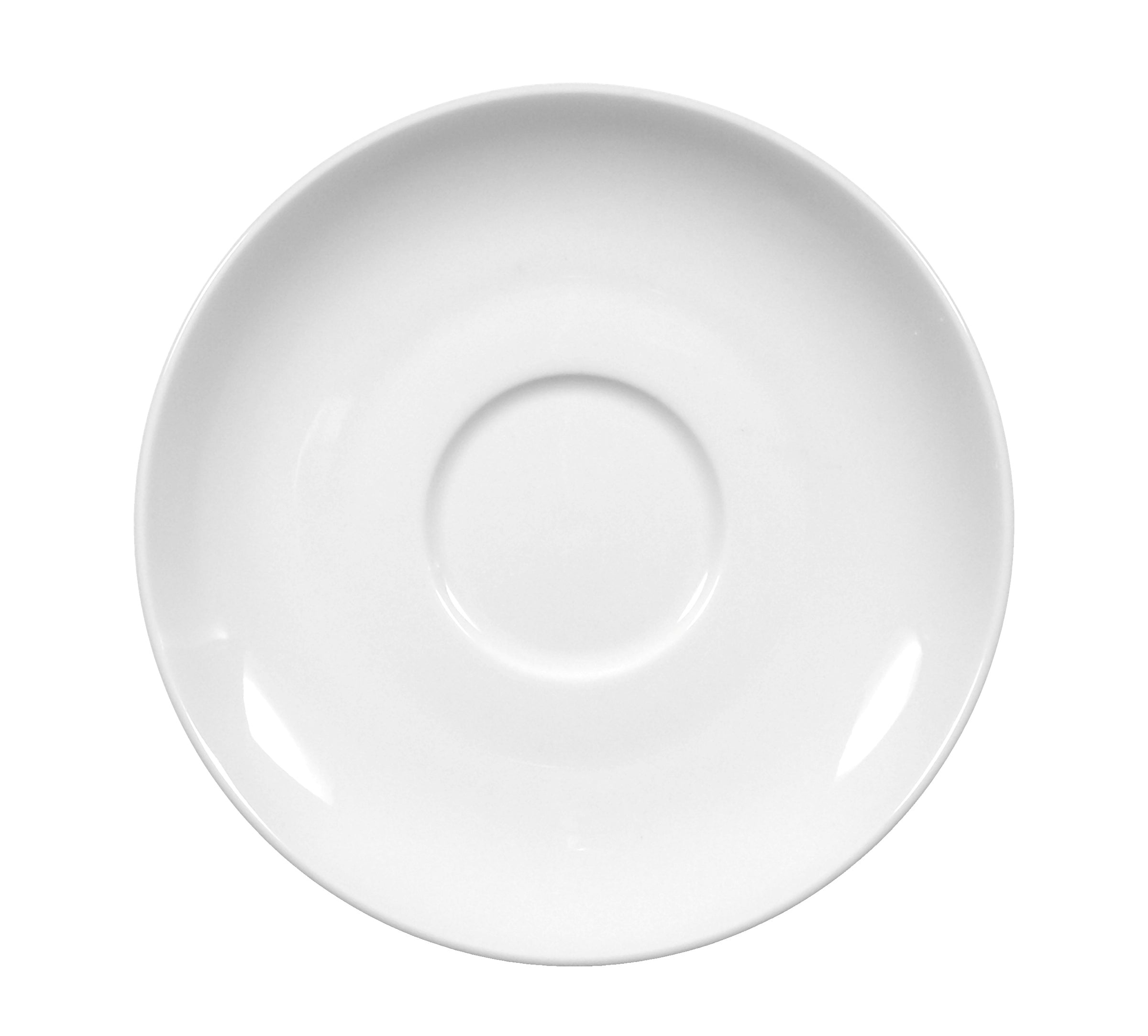 Meran White Porcelain Saucer 6.3"