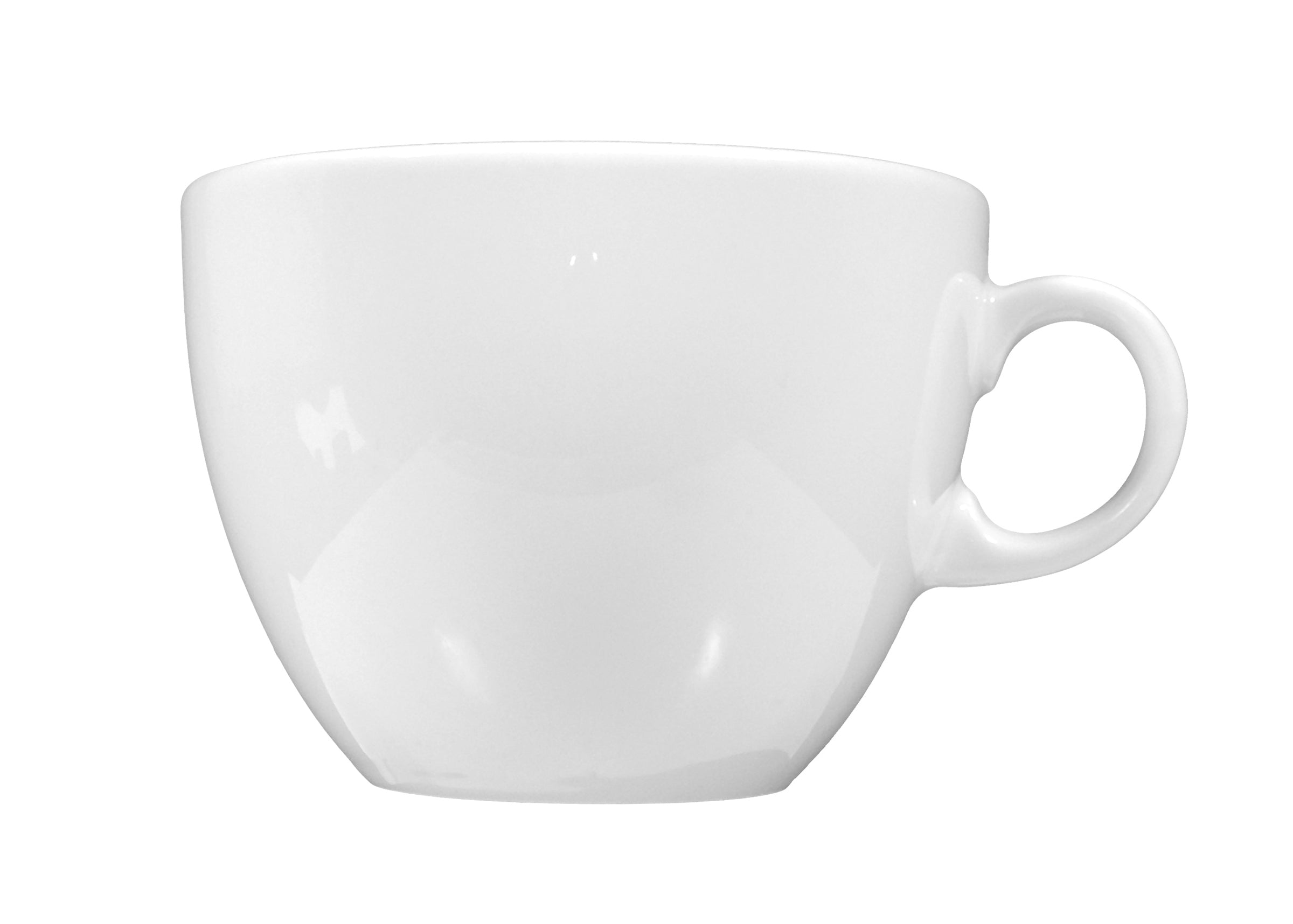 Meran White Porcelain Cup 3.7" / 9.8 oz