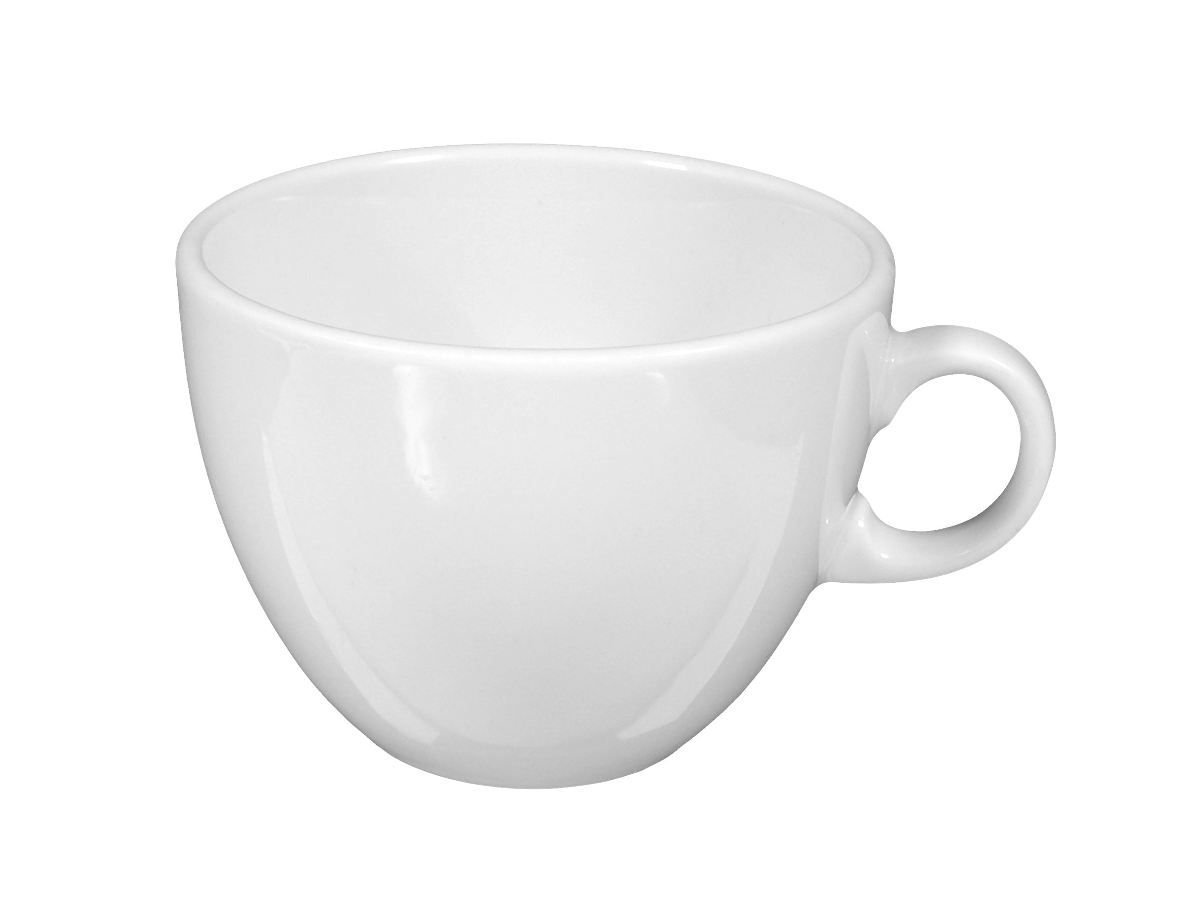Meran White Porcelain Cup 3.7" / 9.8 oz