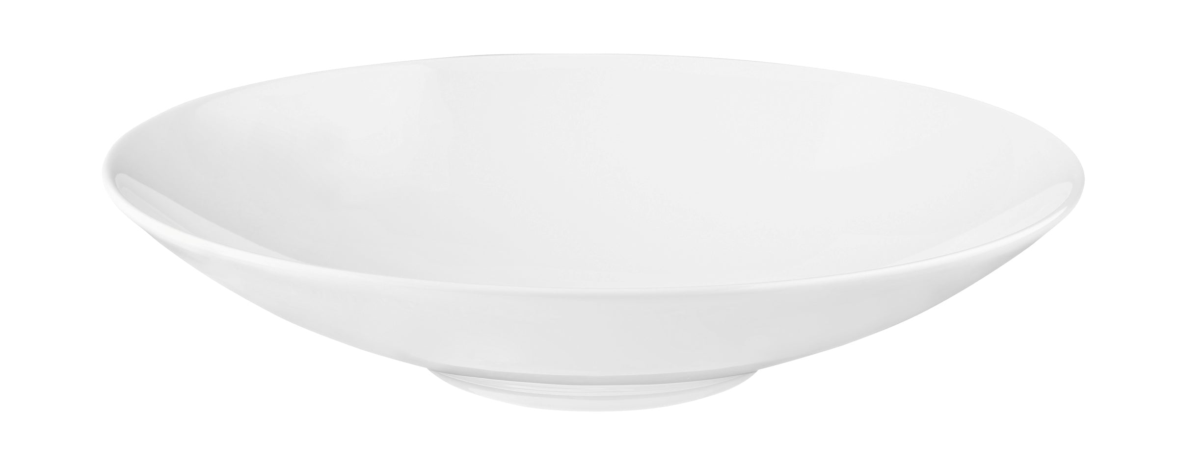 Coup Fine Dining White Porcelain Deep Coupe Plate 9.2"