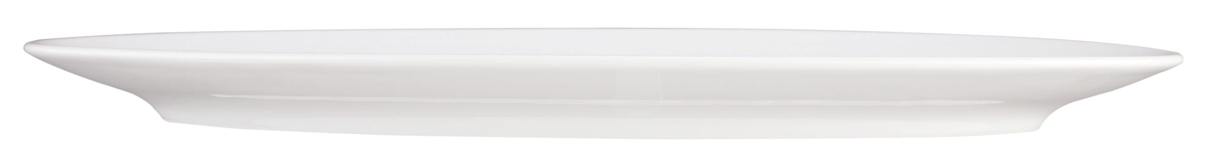 Coup Fine Dining White Porcelain Oval Platter  13" x 7.1"
