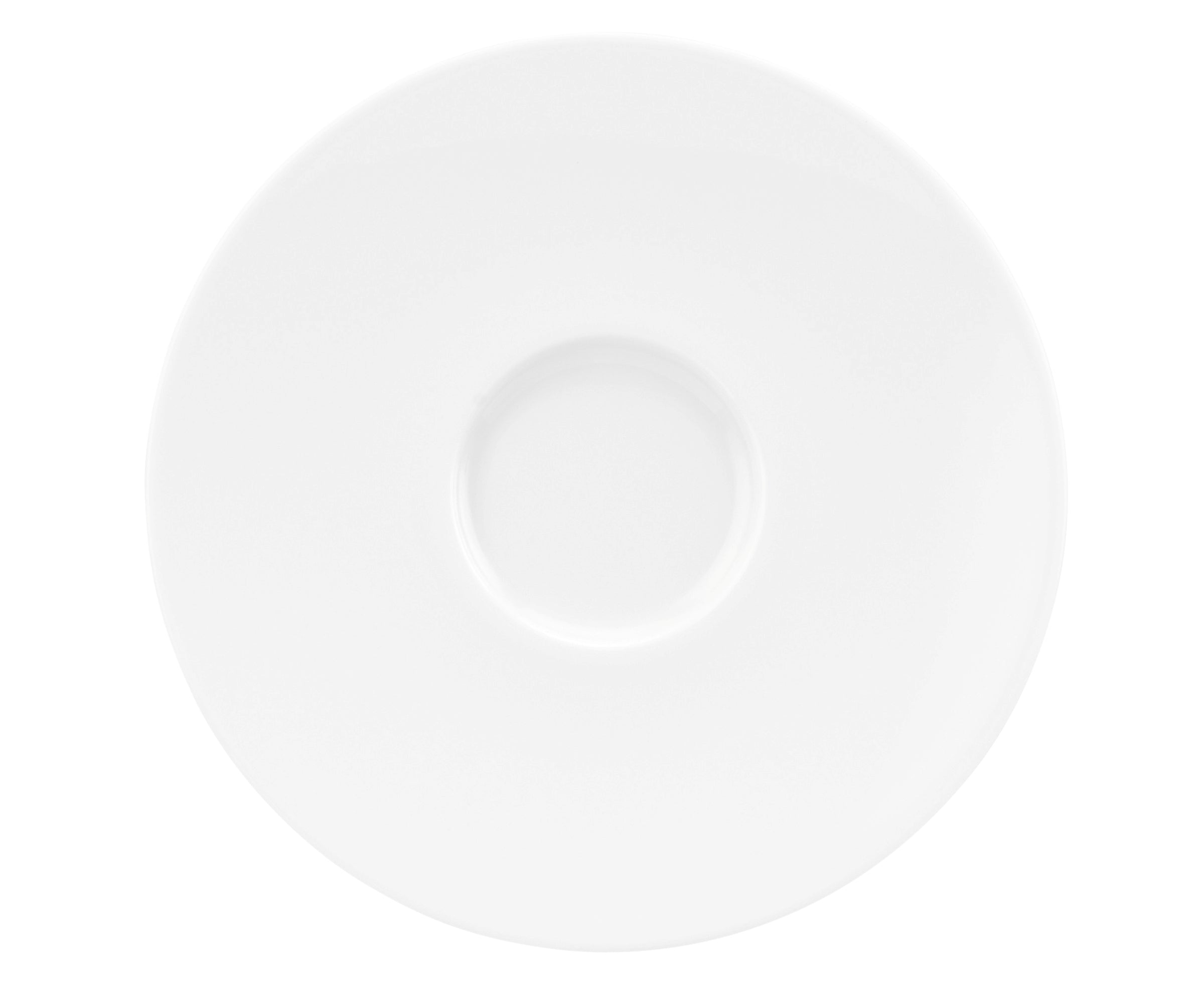 Coup Fine Dining White Porcelain Saucer 5.2"