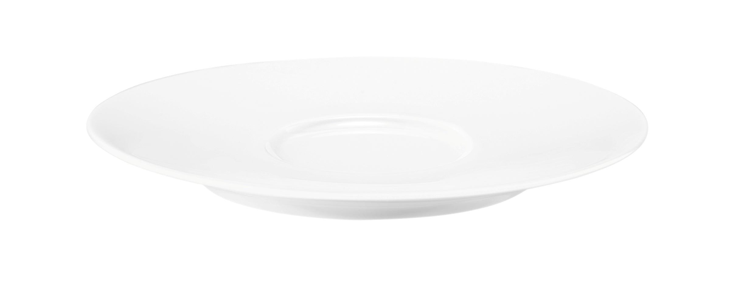 Coup Fine Dining White Porcelain Saucer 6.5"
