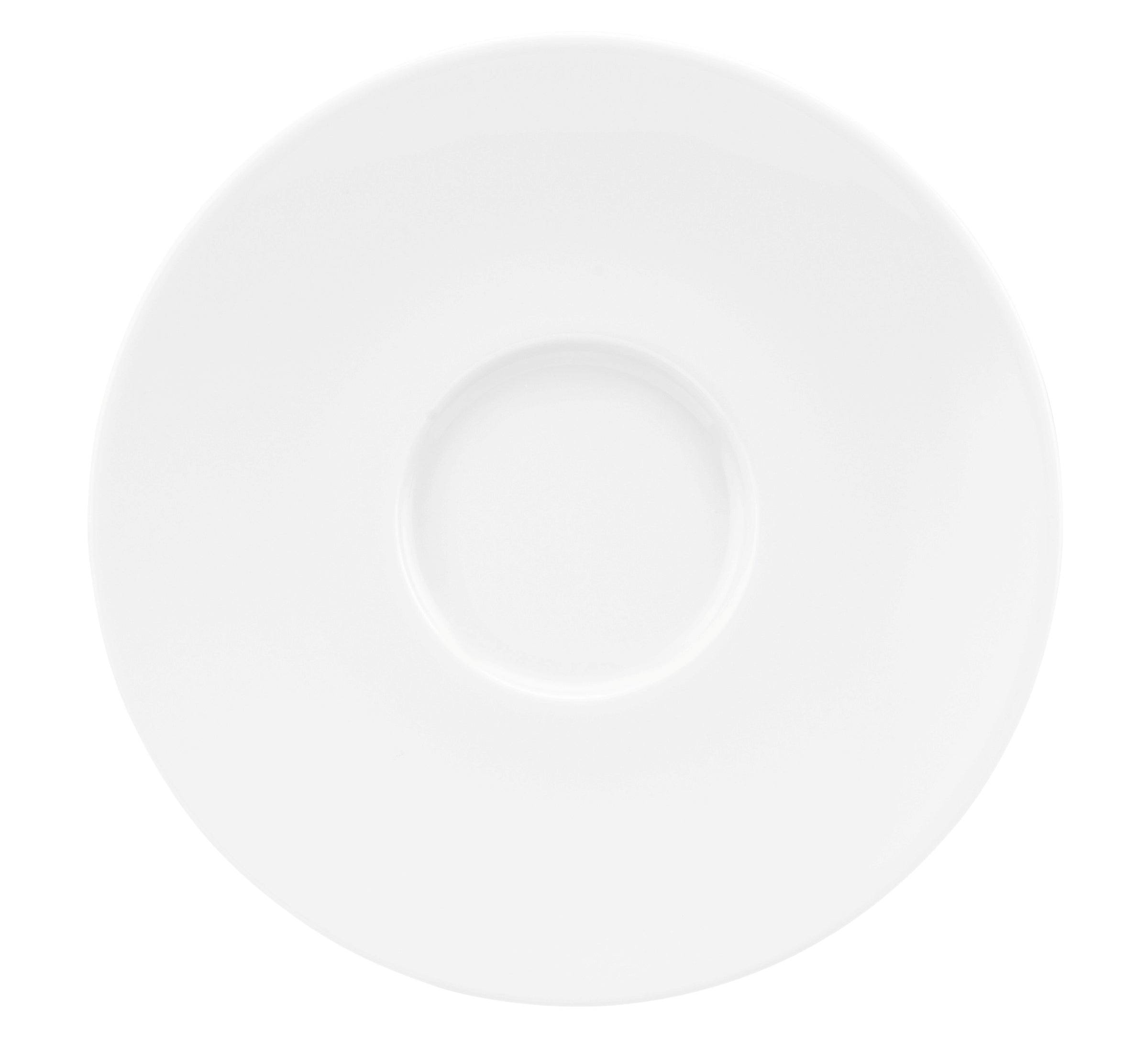 Coup Fine Dining White Porcelain Saucer 6.5"