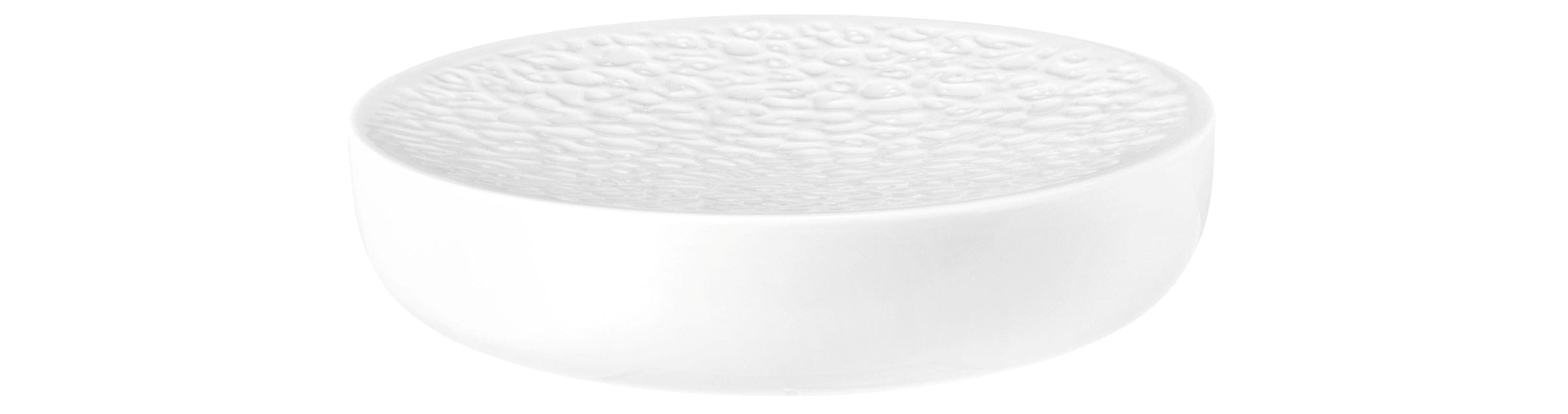 Nori White Porcelain Plate Pedestal 6.1"