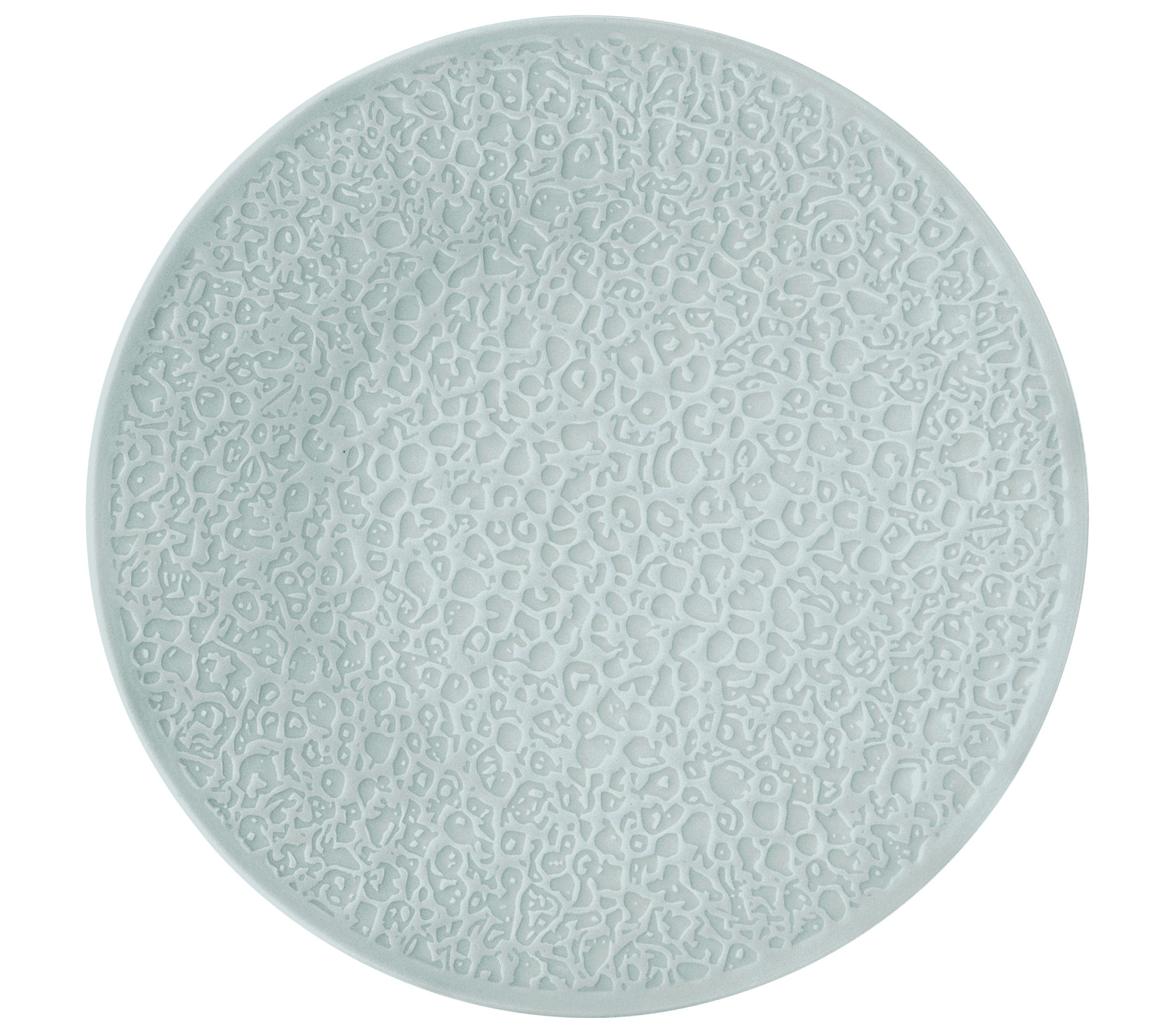 Nori Blue Porcelain Coupe Plate 11"