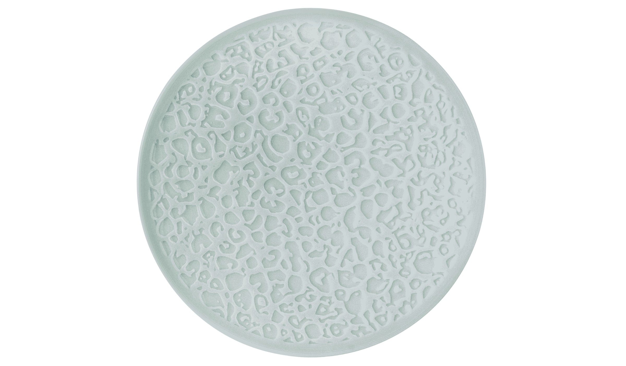 Nori Blue Porcelain Coupe Plate 6.5"