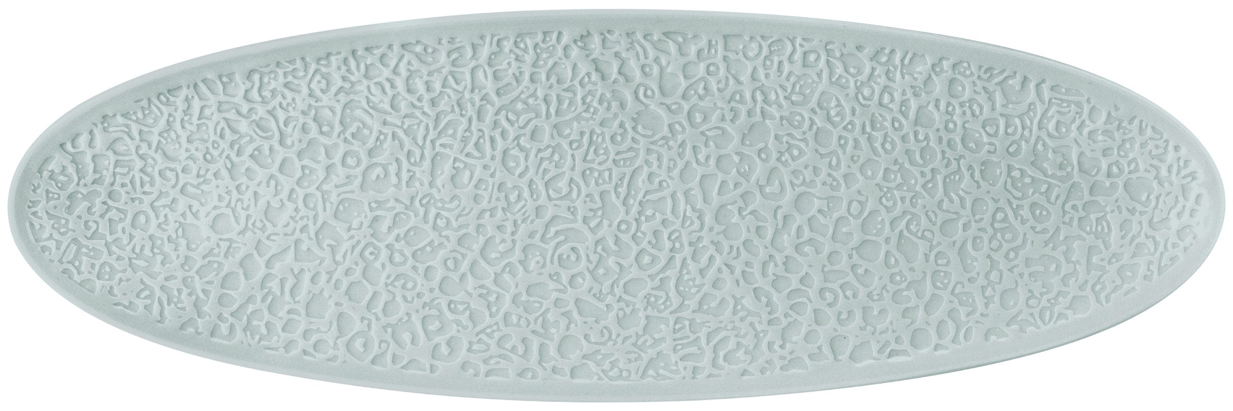 Nori Blue Porcelain Oval Platter  17.4" x 5.7"
