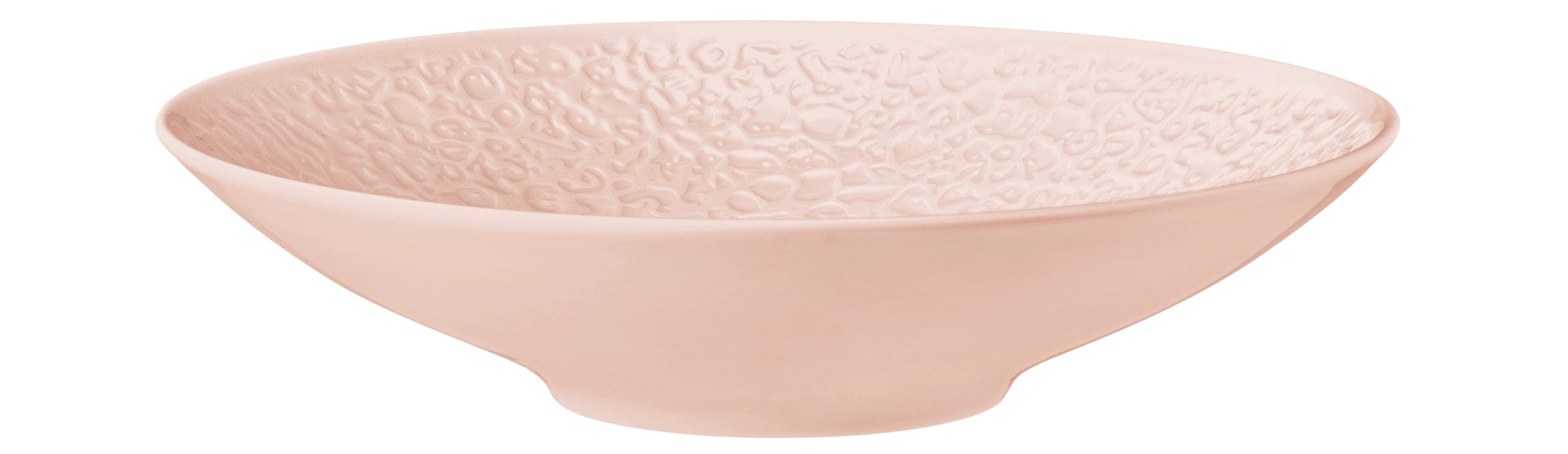 Nori Pink Porcelain Deep Coupe Plate 9.2" / 33.8 oz